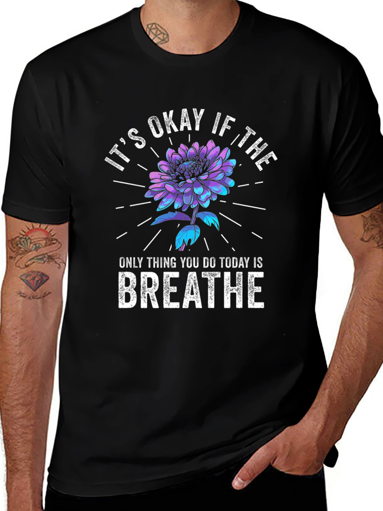 Variant 26 of It's Okay To Breathe Graphic T-Shirt