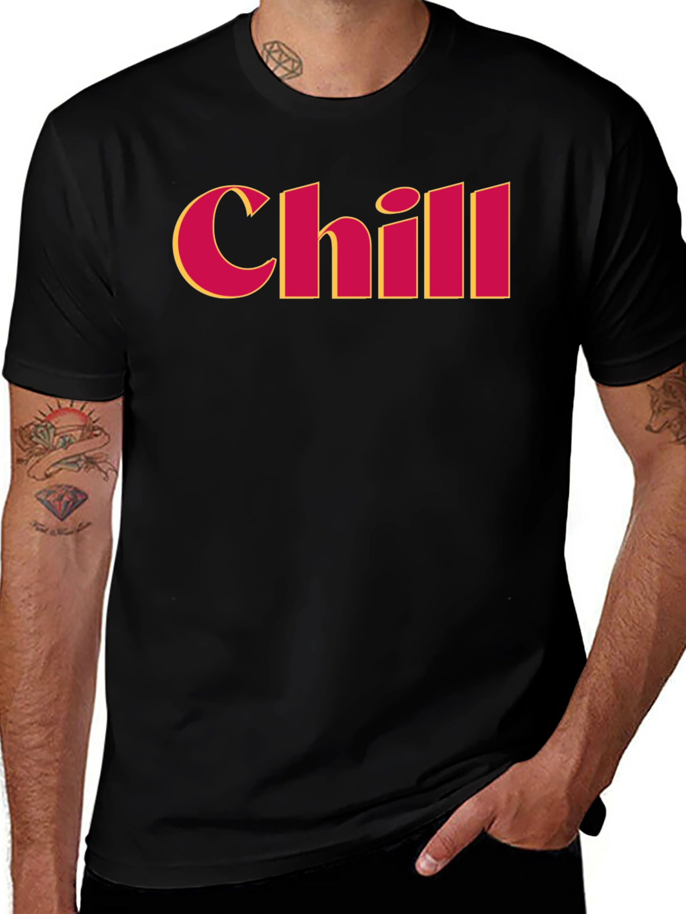 Variant 18 of Chill Graphic T-Shirt - Relaxed Style