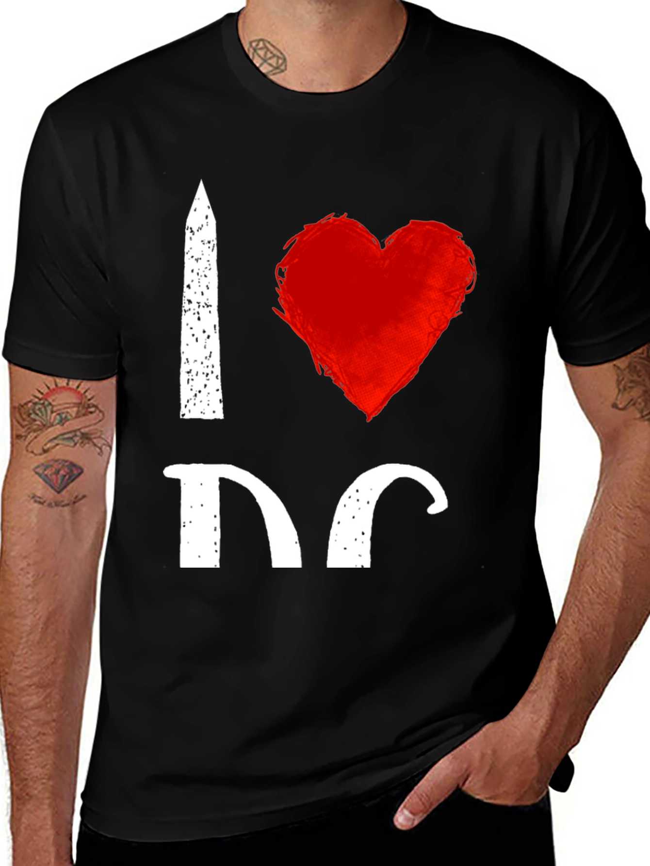 I Heart DC T-Shirt - Washington D.C. Souvenir