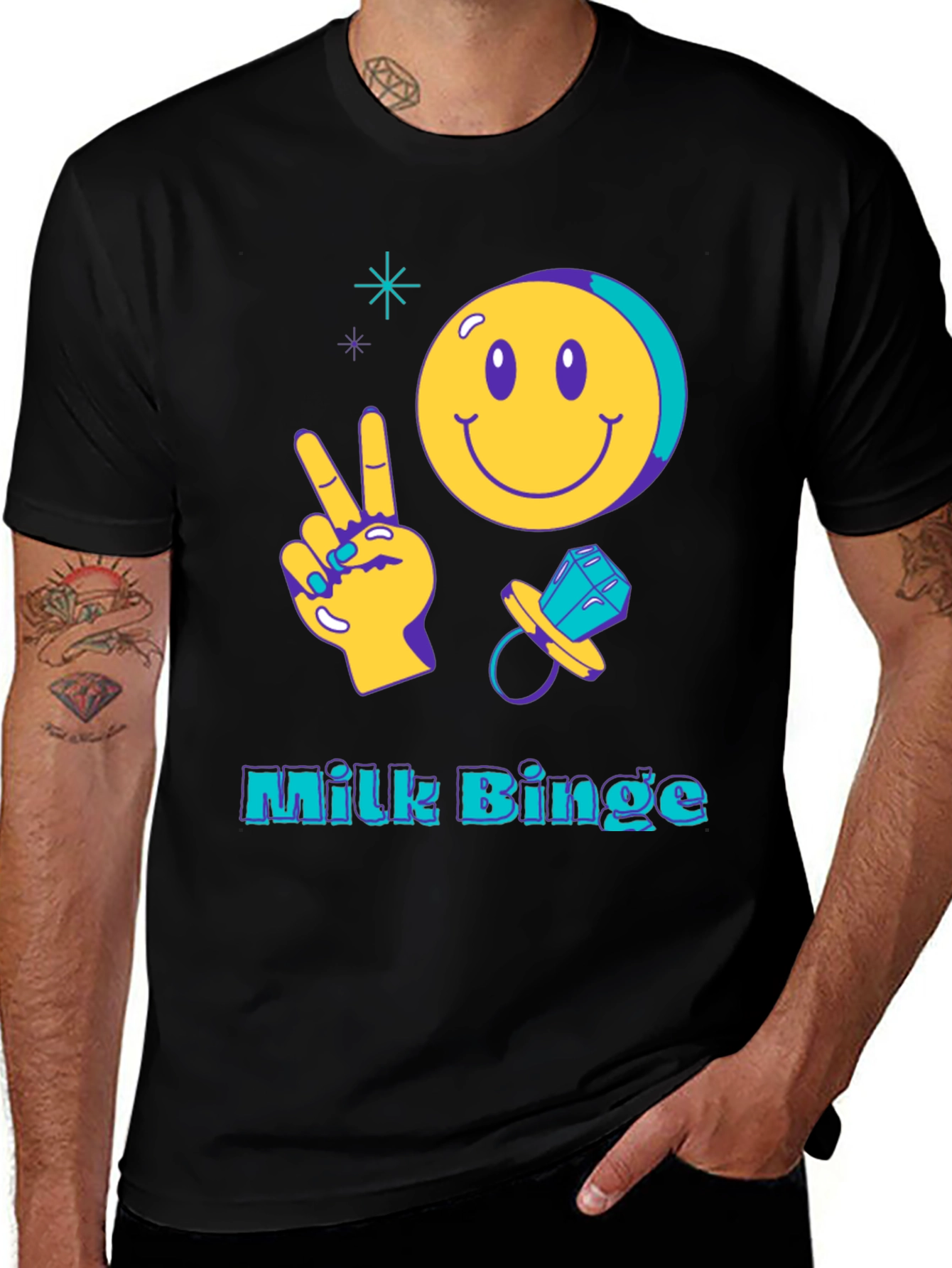 Variant 18 of Milk Binge Graphic T-Shirt