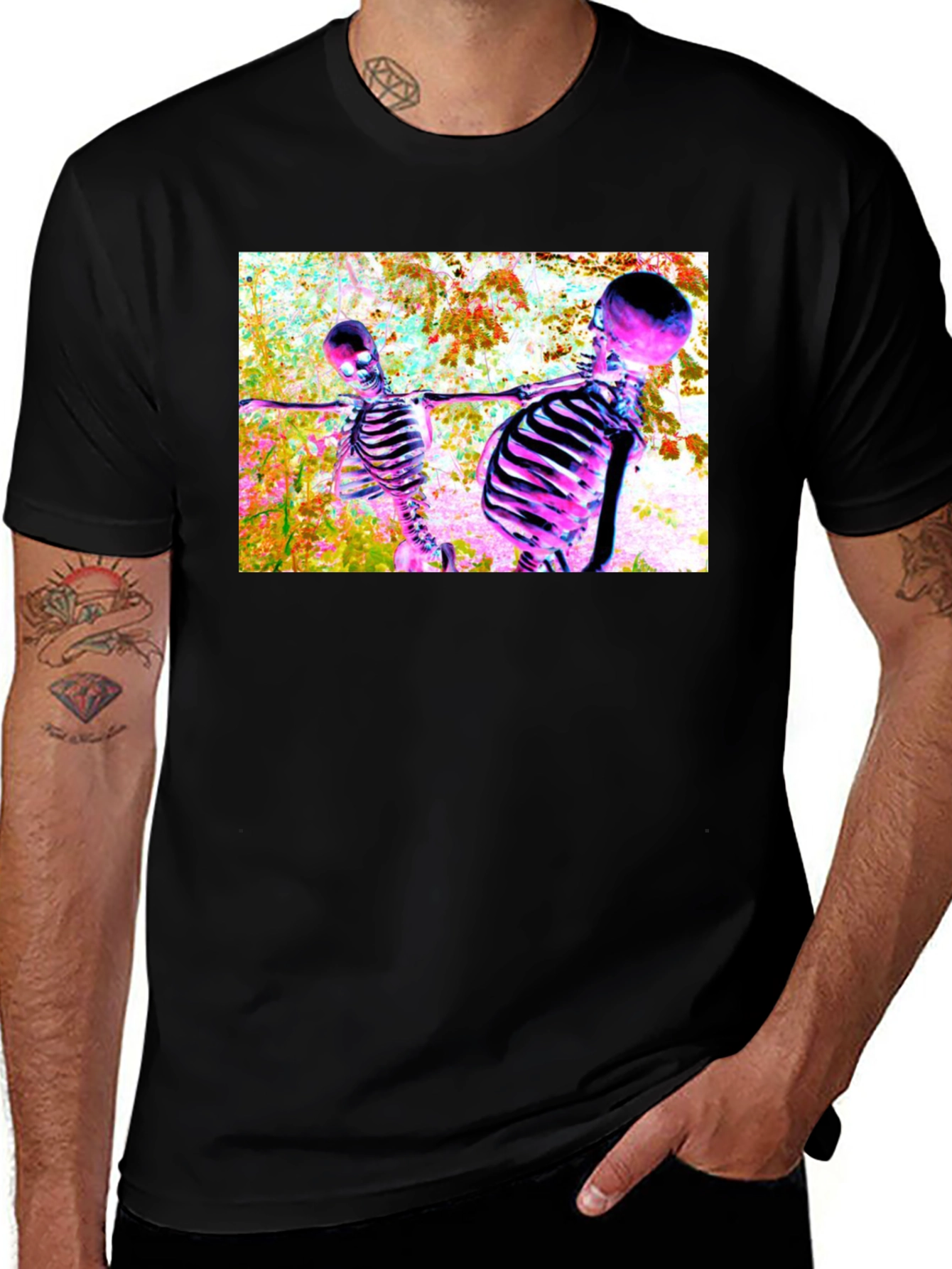 Variant 3 of Skeleton Dance Crew Graphic T-Shirt