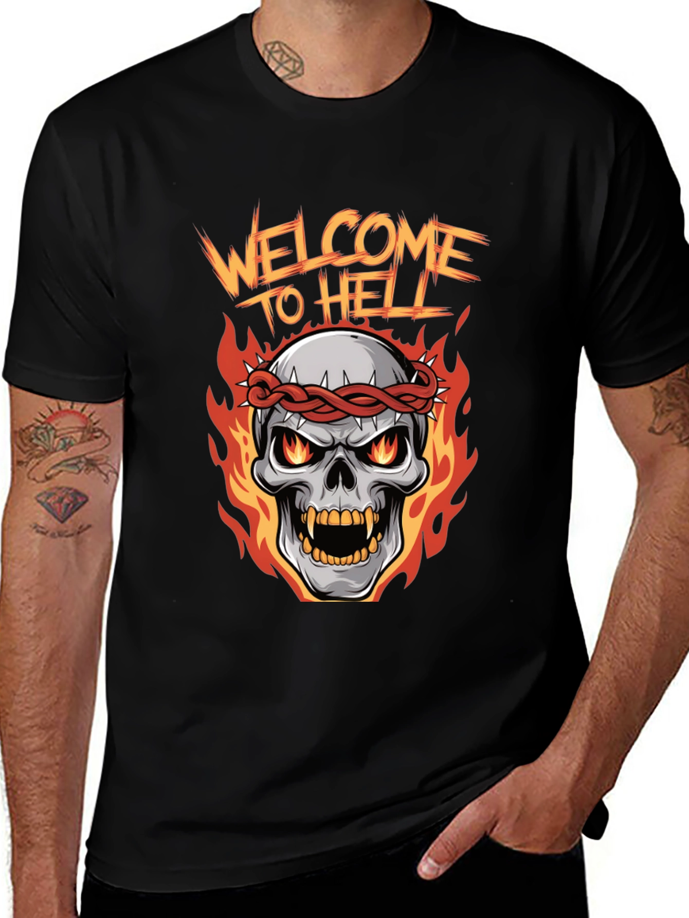 Welcome to Hell Graphic T-Shirt