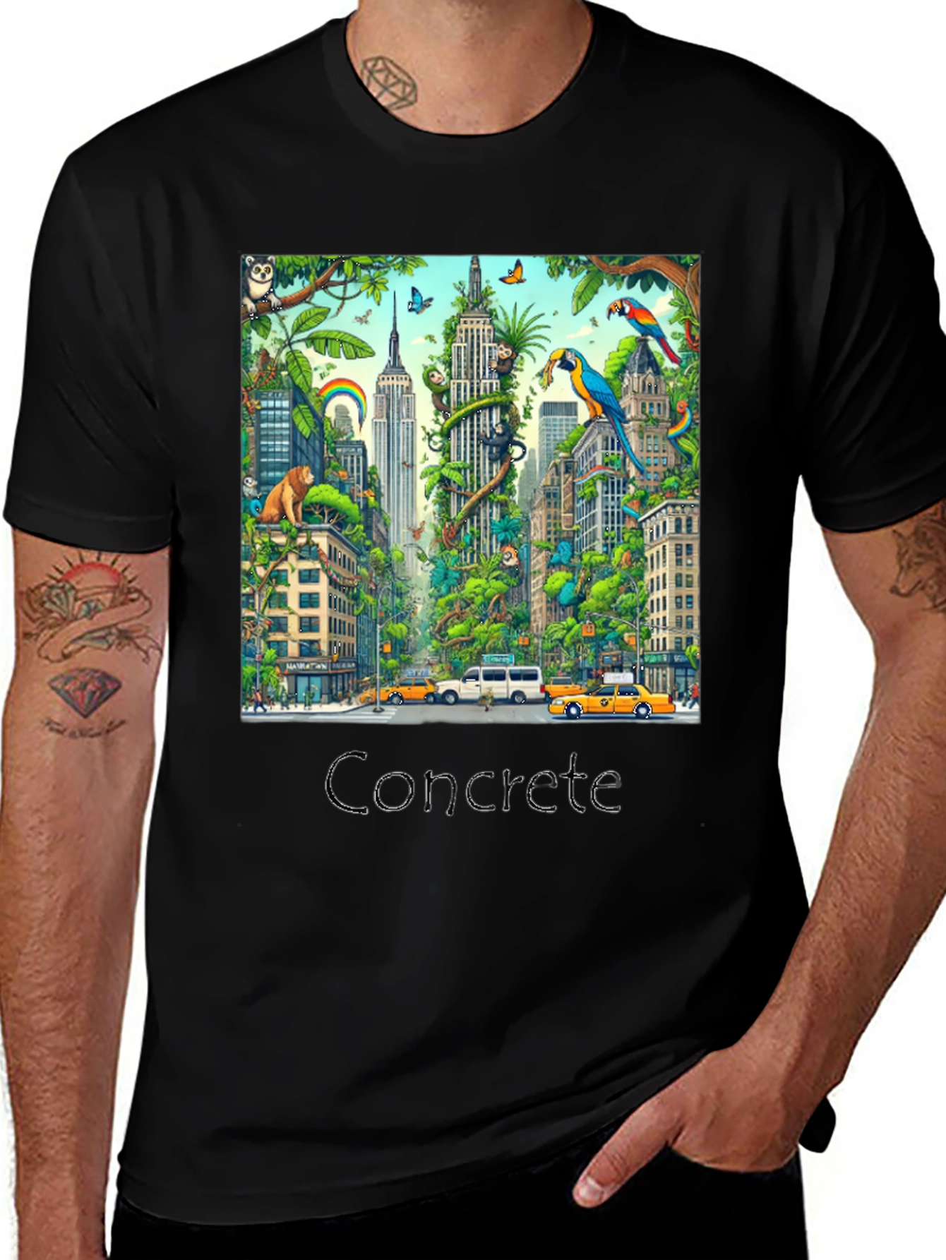 Variant 25 of Jungle City T-Shirt