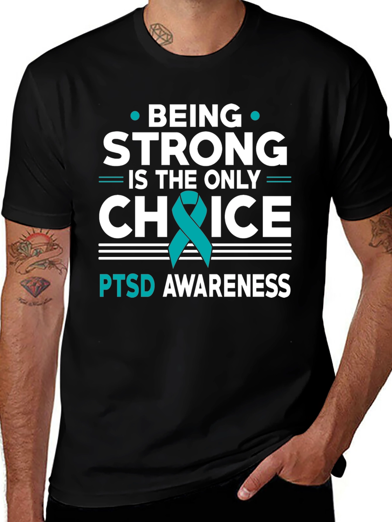 PTSD Awareness T-Shirt - Be Strong