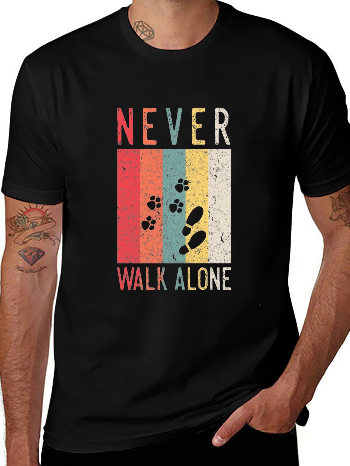 Variant 8 of Never Walk Alone Graphic T-Shirt