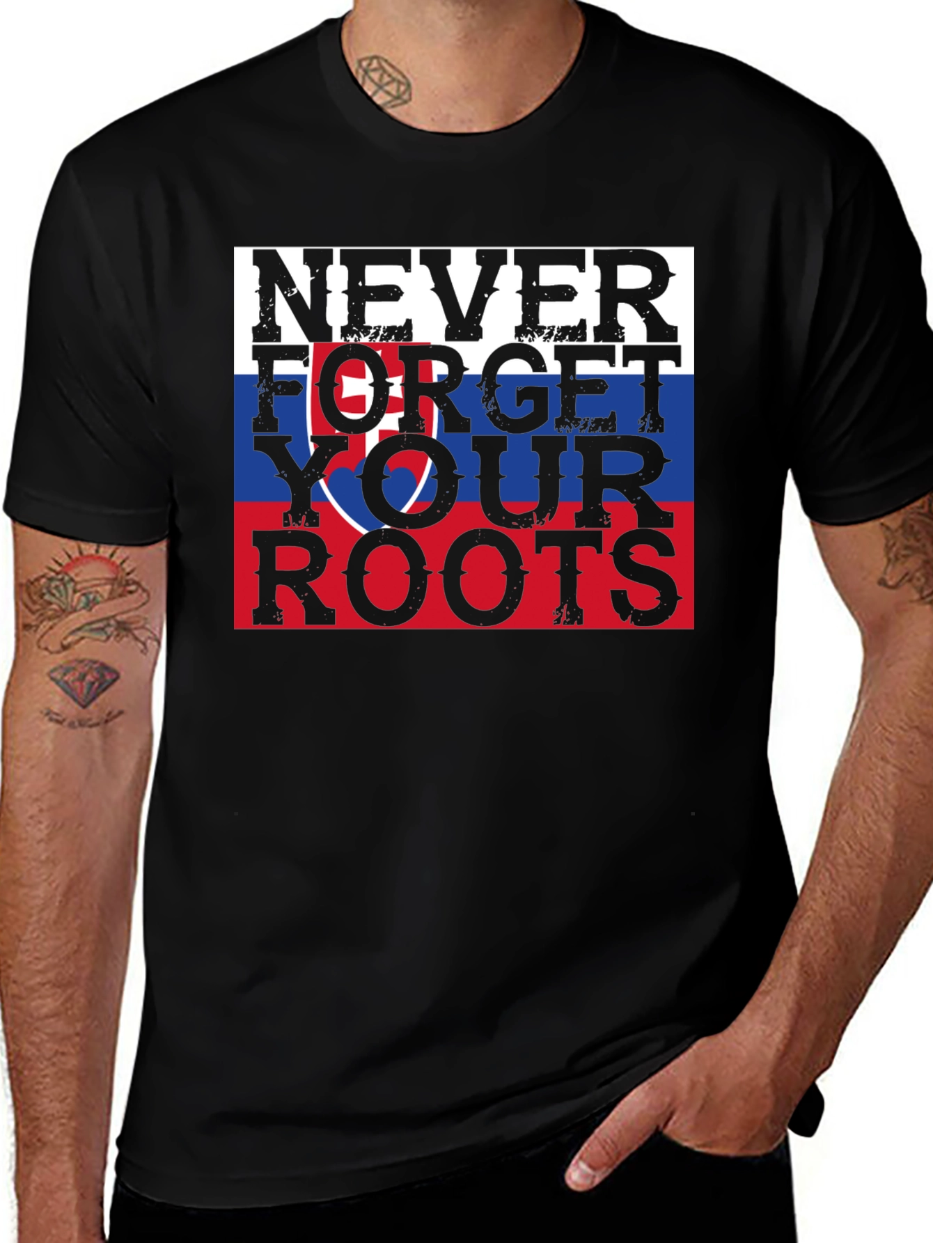 Never Forget Your Roots Slovakia T-Shirt