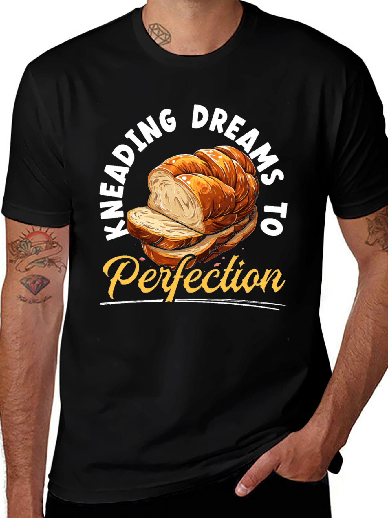 Variant 12 of Kneading Dreams to Perfection Graphic Tee