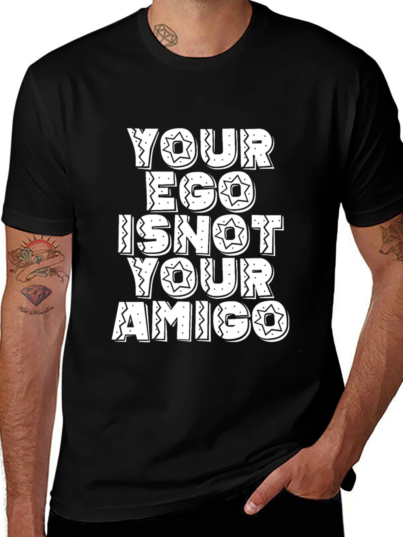 Variant 26 of Ego Amigo Graphic Tee - Motivational Humor