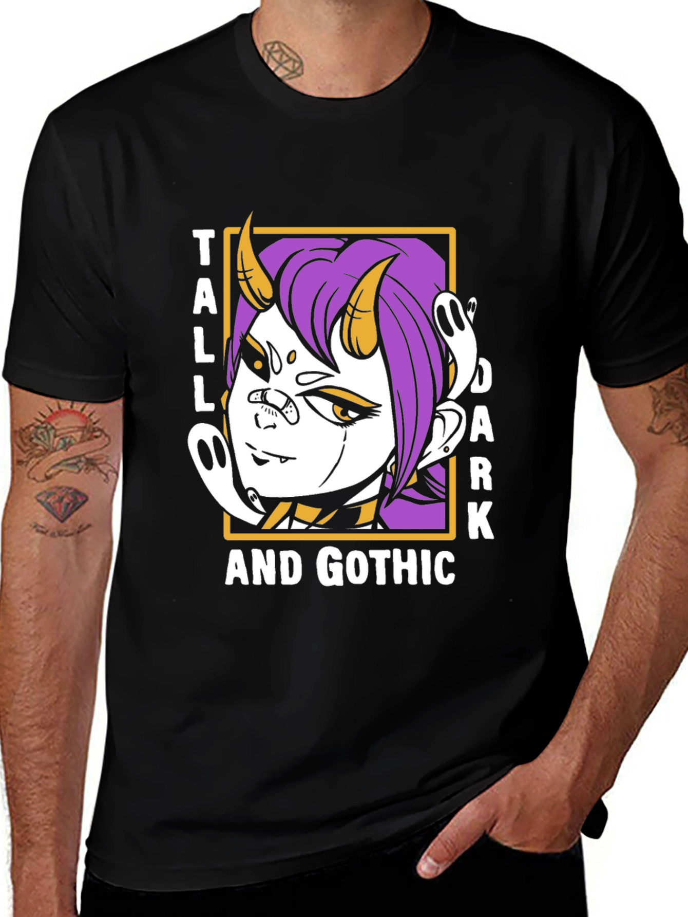 Variant 15 of Tall, Dark, and Gothic T-Shirt