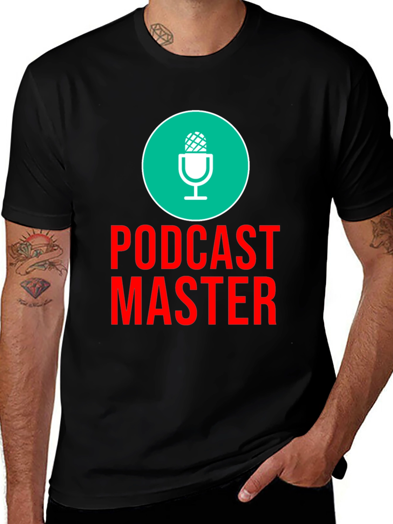 Variant 16 of Podcast Master Graphic Tee