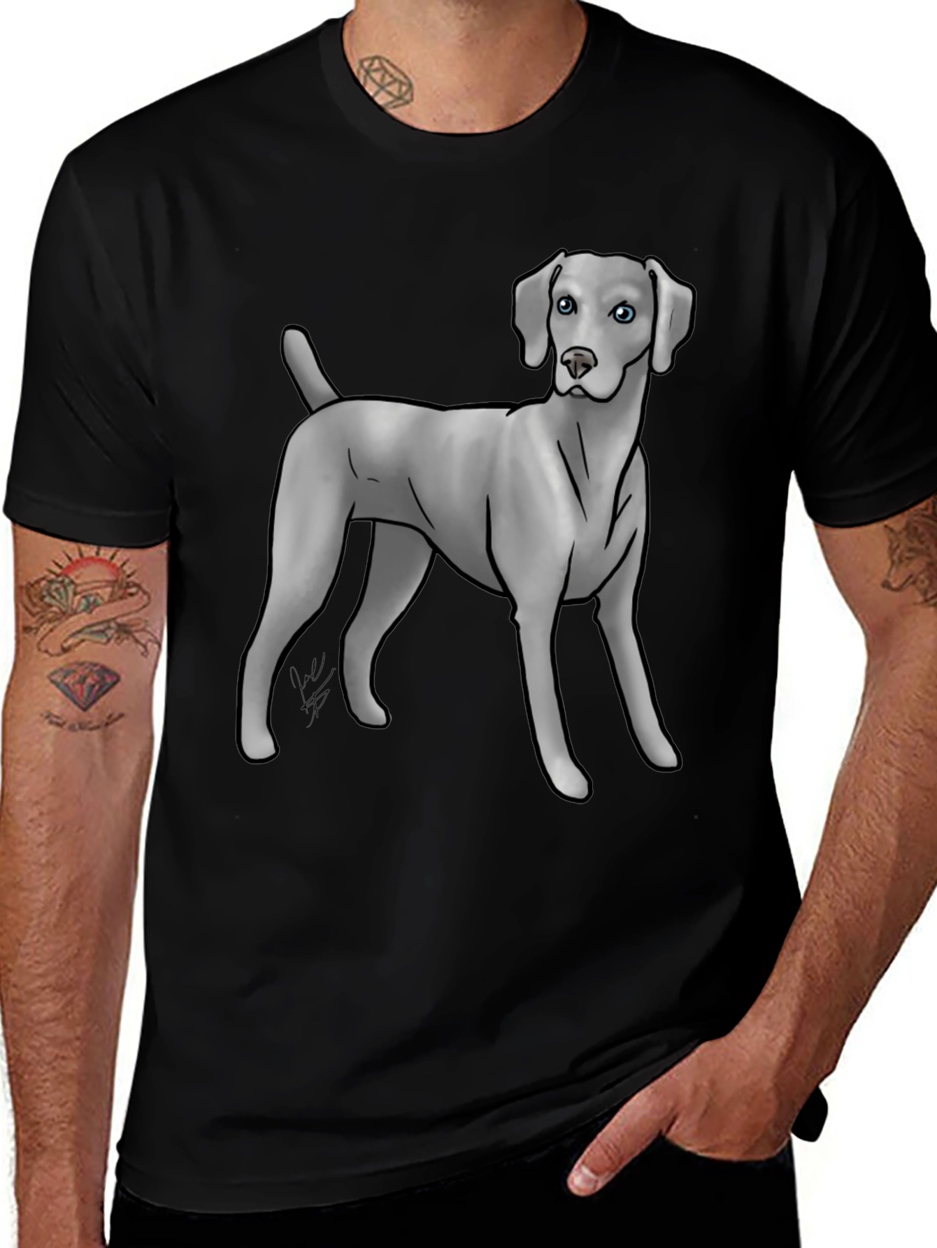 Variant 22 of Dog Breed Graphic Tee - Stylish Comfort