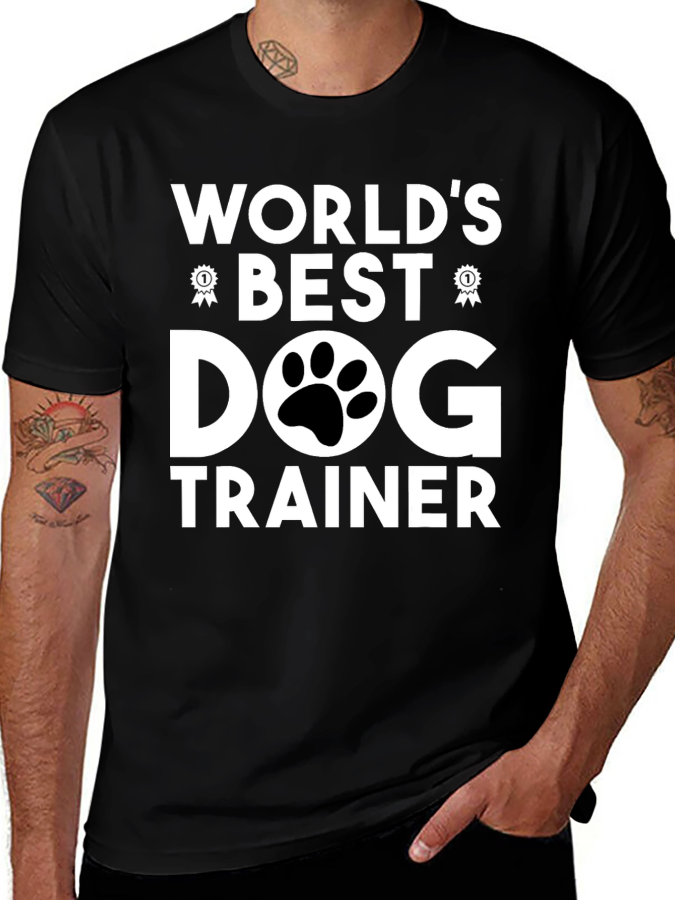 Variant 29 of World's Best Dog Trainer T-Shirt