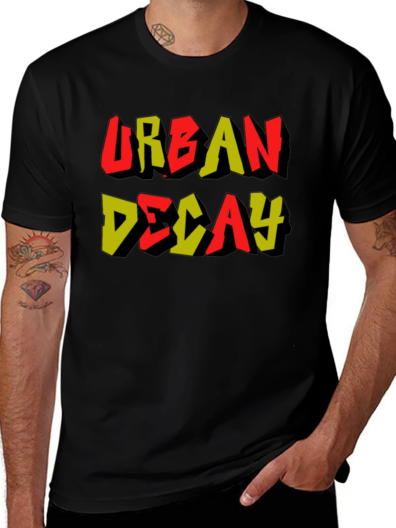 Variant 11 of Urban Decay Graphic Print Black T-Shirt
