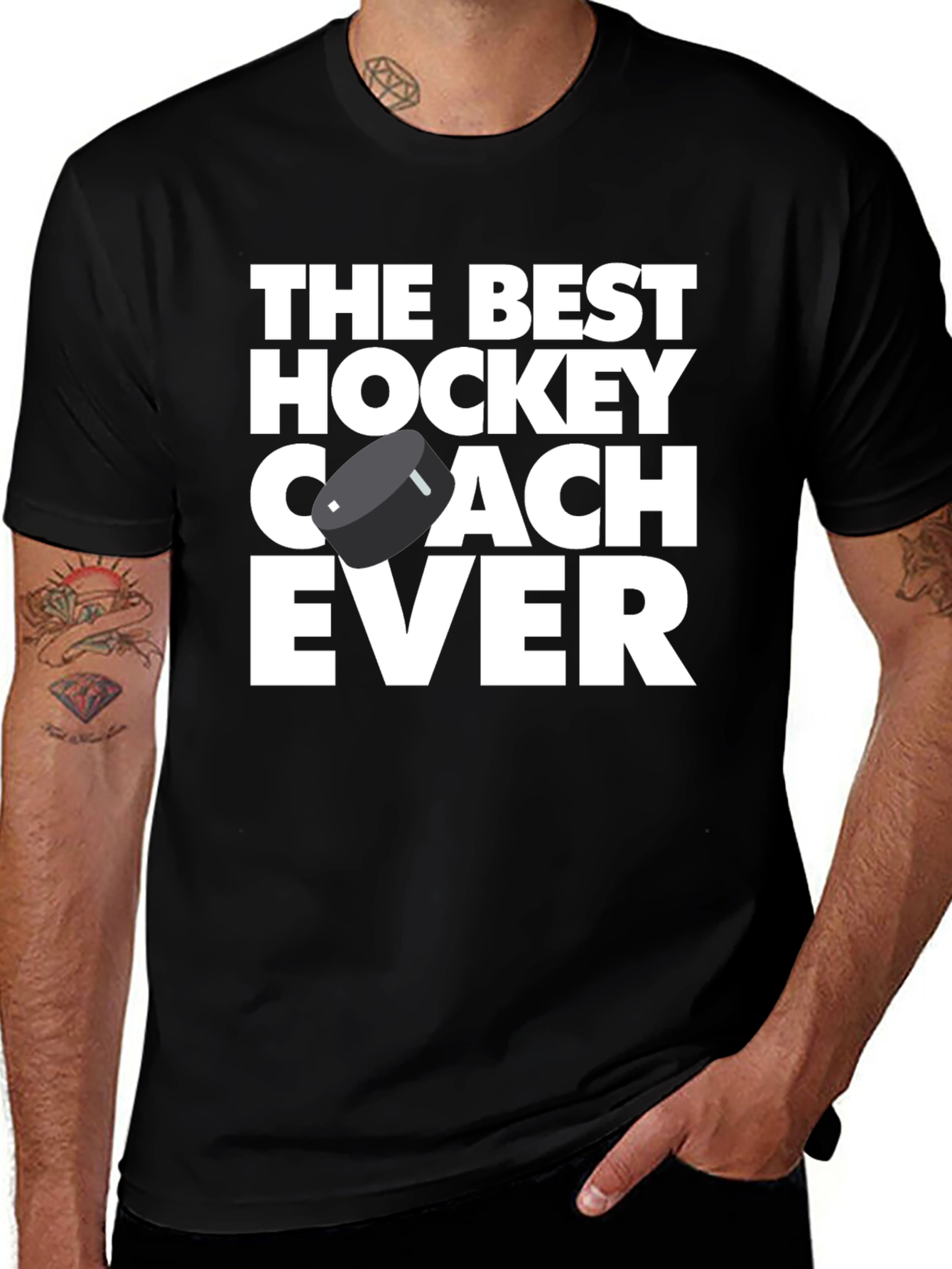 Variant 19 of Best Hockey Coach Ever T-Shirt, Gift for Coaches