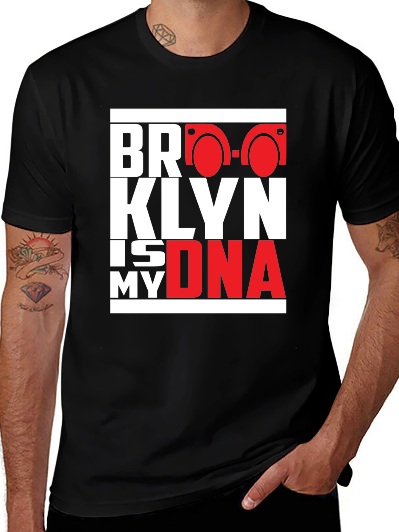 Variant 19 of Brooklyn Is My DNA Graphic Tee