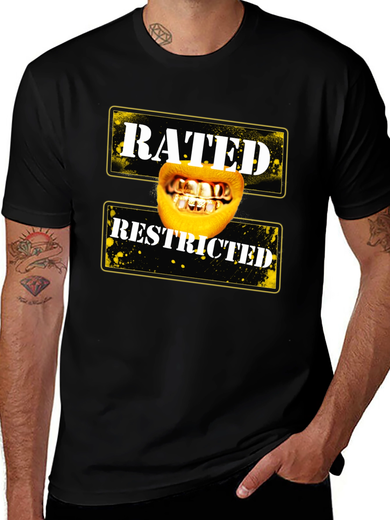 Variant 8 of Rated Restricted Graphic Tee