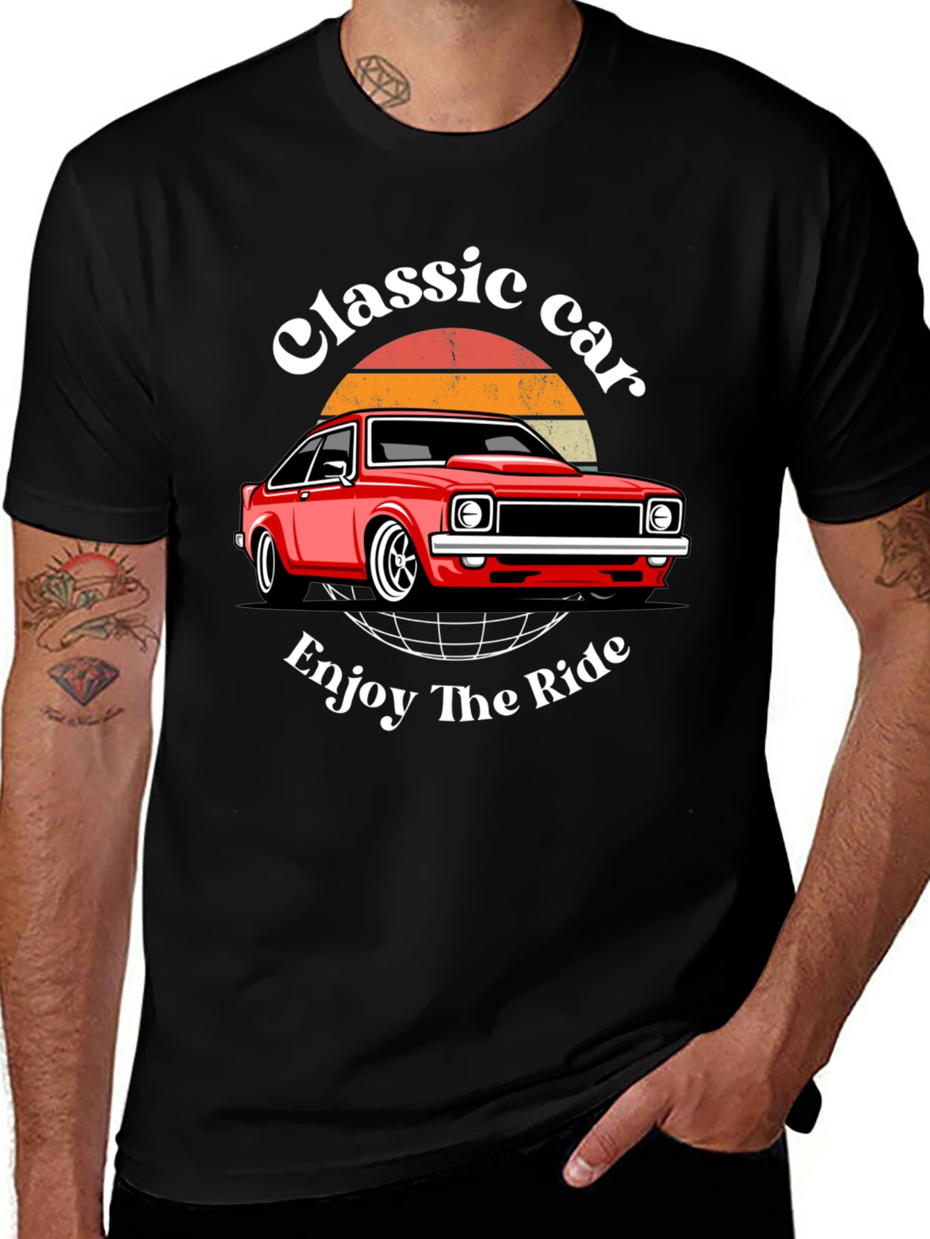 Variant 9 of Classic Car Ride T-Shirt