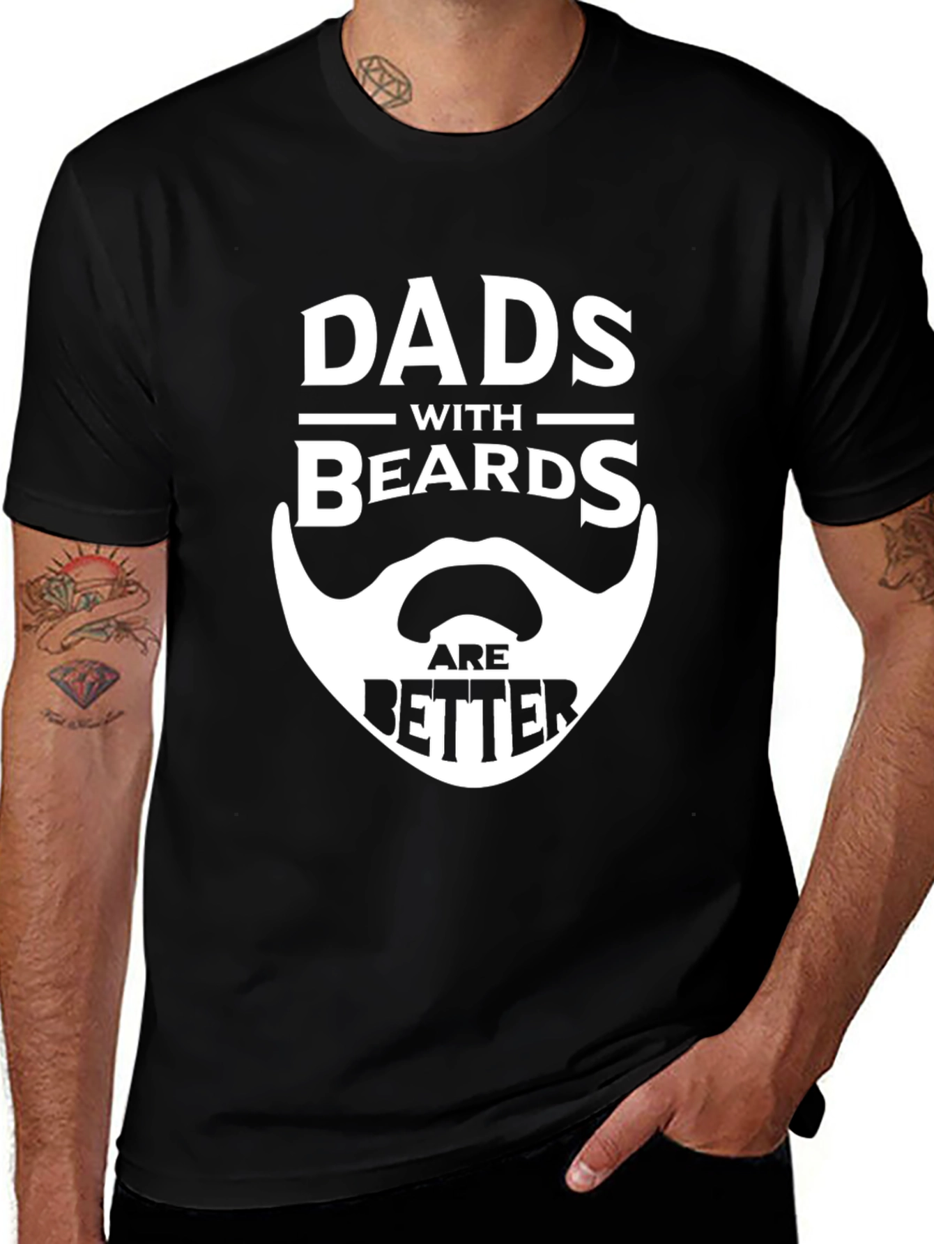 Dads with Beards T-Shirt - Funny Father's Day Gift