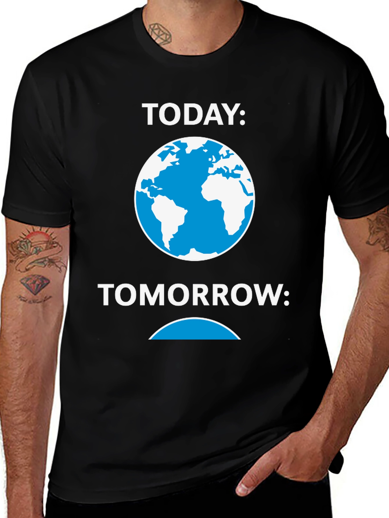 Variant 19 of Today Tomorrow Earth Graphic Tee