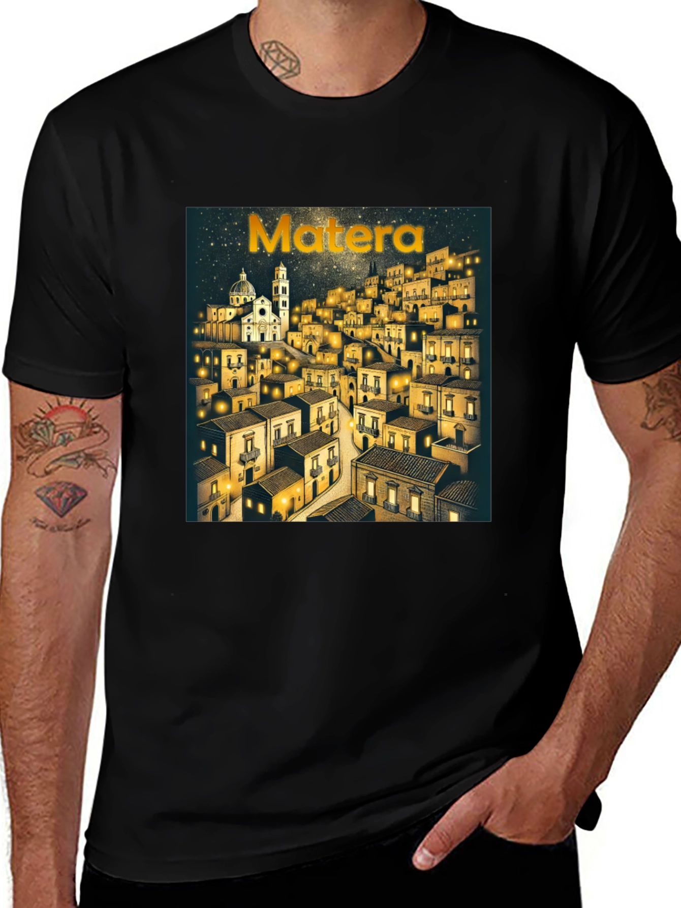 Matera Italy Graphic T-Shirt