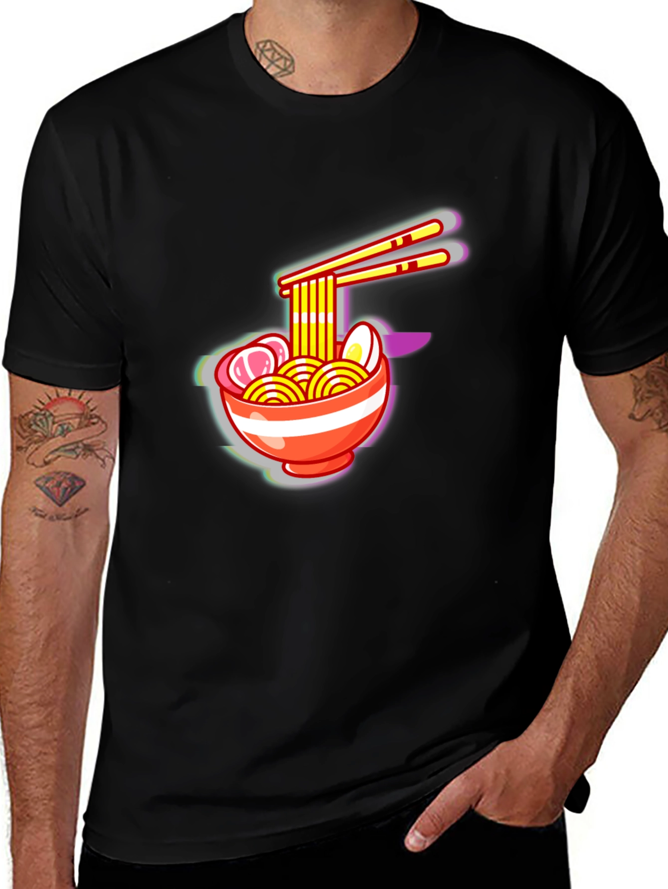 Ramen Bowl Graphic Tee - Comfort & Style