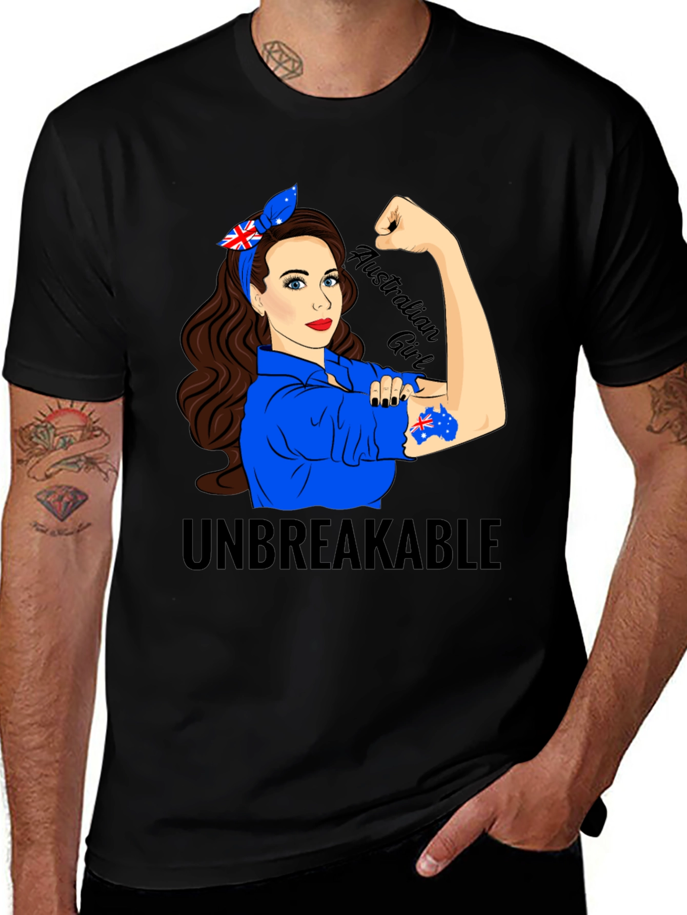 Unbreakable Australian Girl T-Shirt