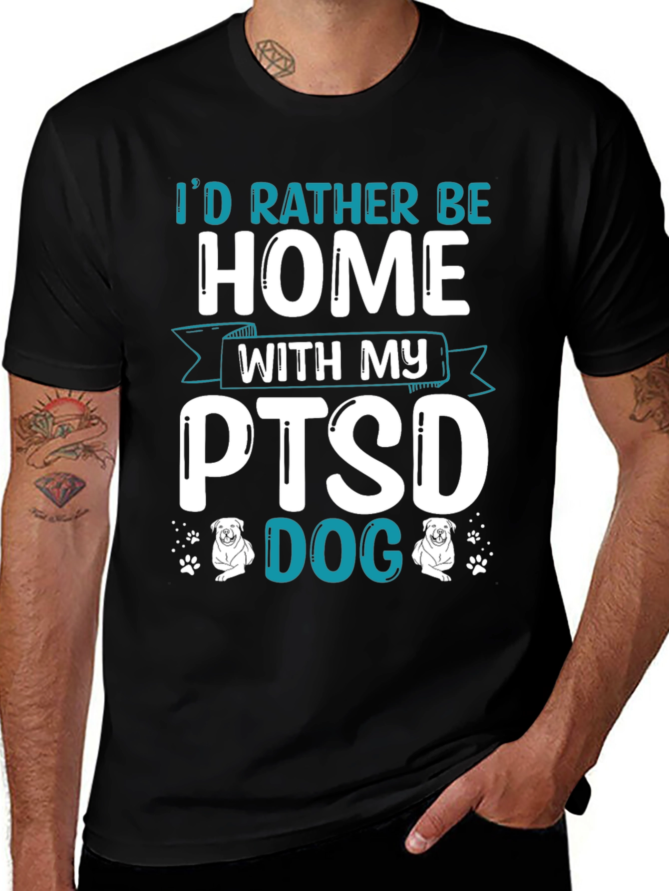 PTSD Dog Comfort T-Shirt