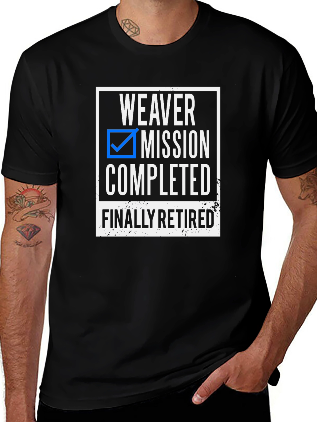 Variant 14 of Weaver Mission Completed Retired T-Shirt