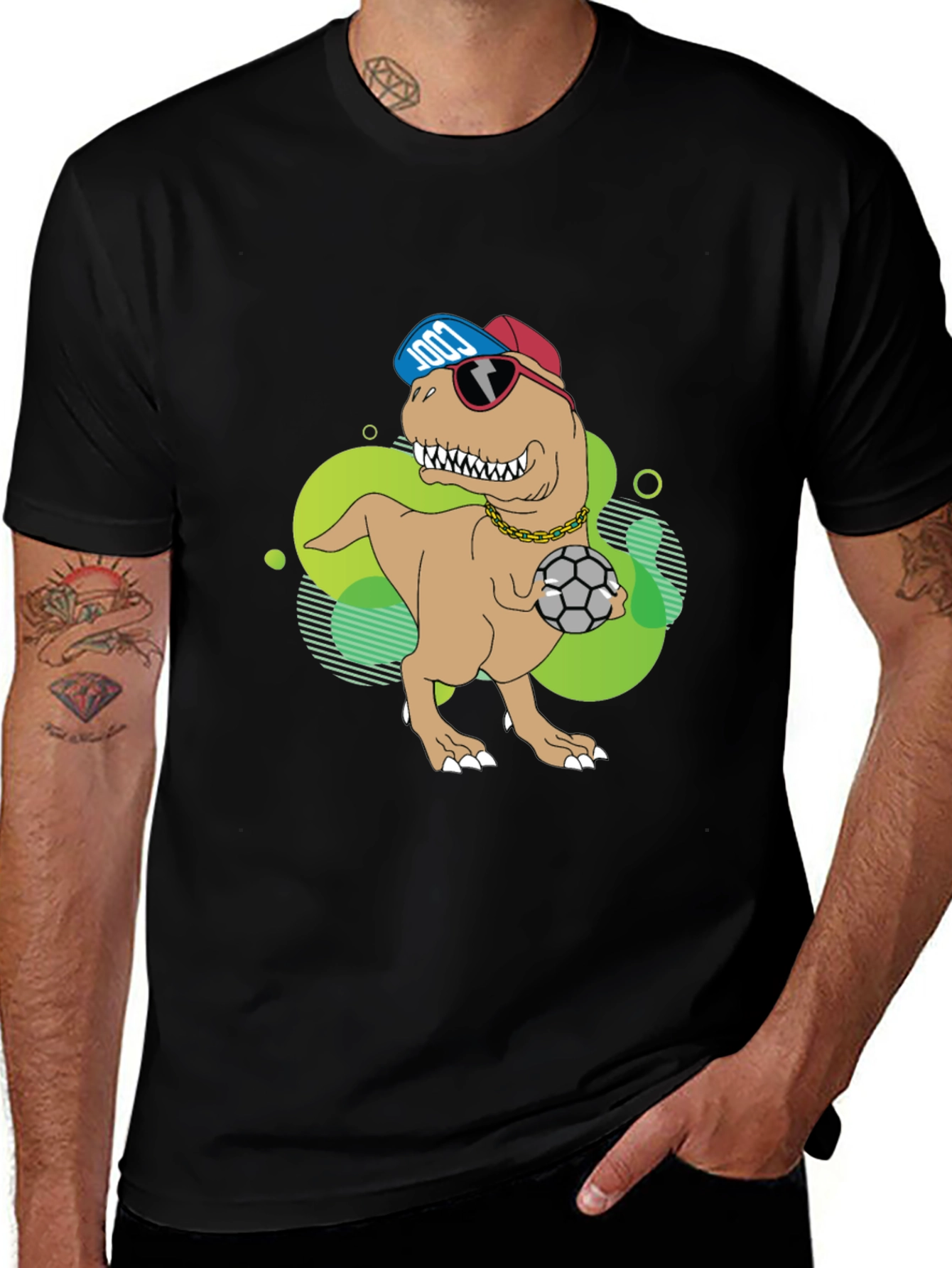 Variant 4 of Cool Dino T-Rex T-Shirt for Casual Style