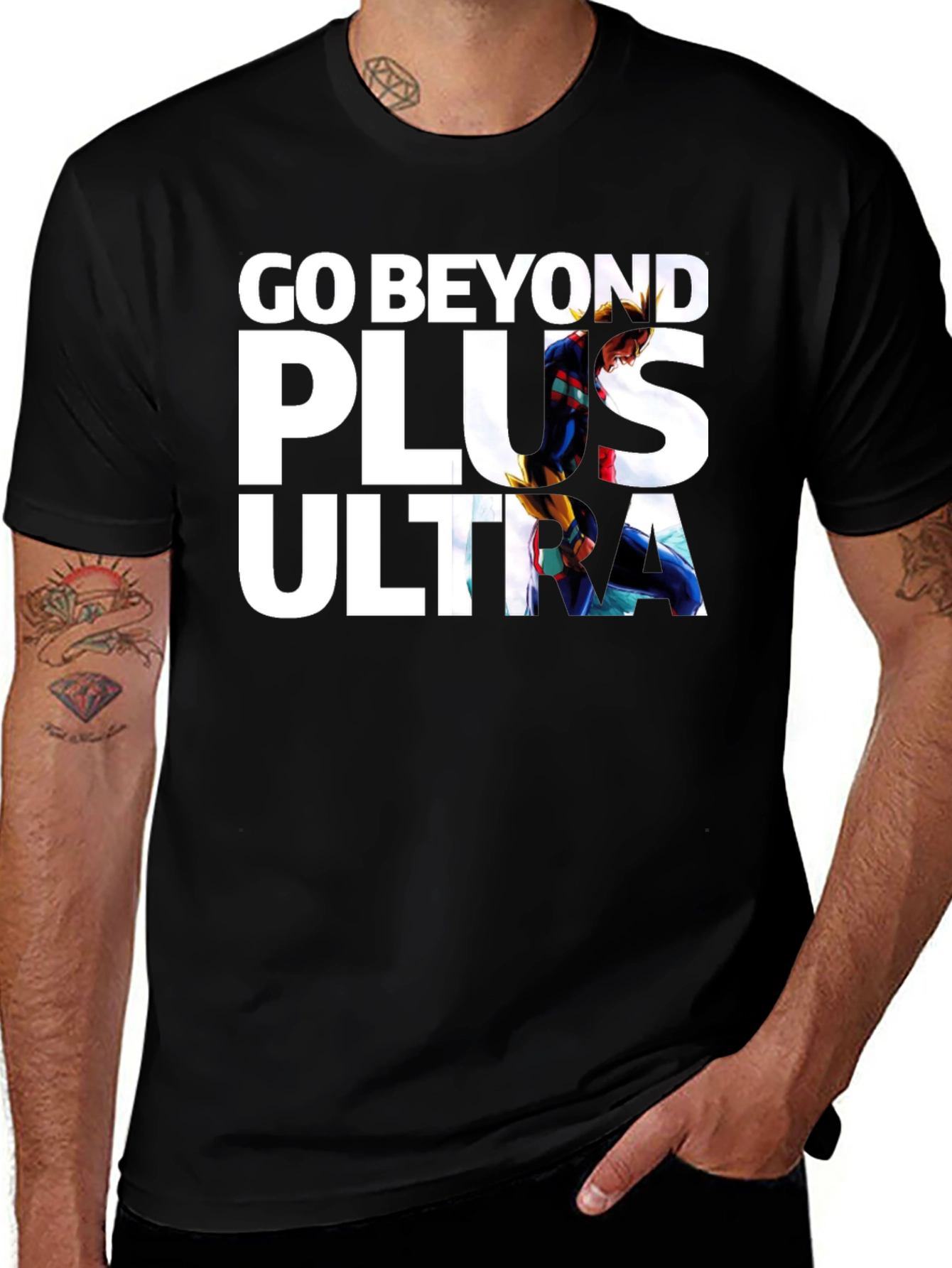 Go Beyond Plus Ultra Anime T-Shirt