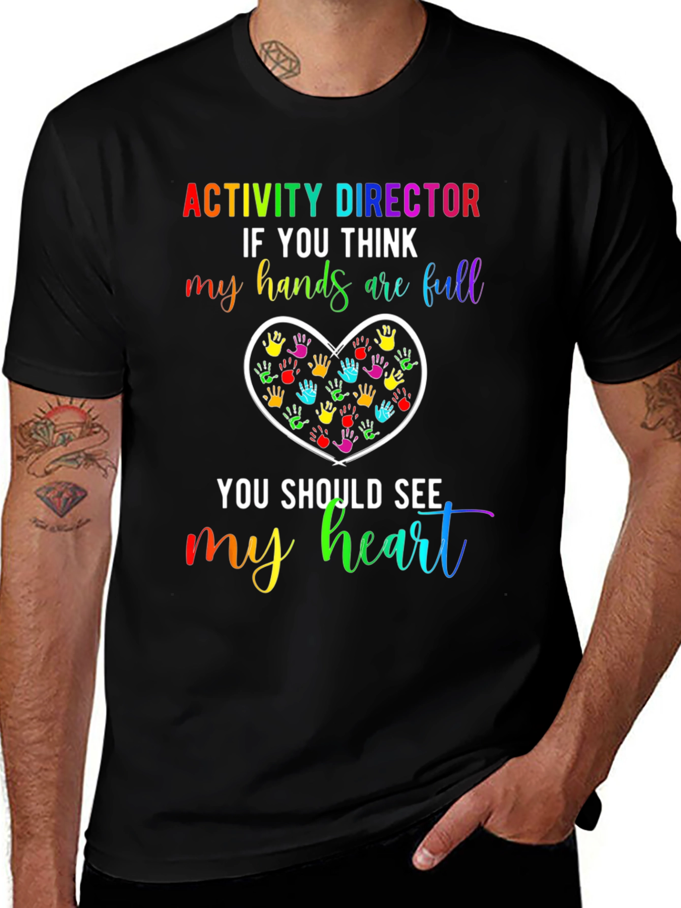 Activity Director Heart Hands T-Shirt