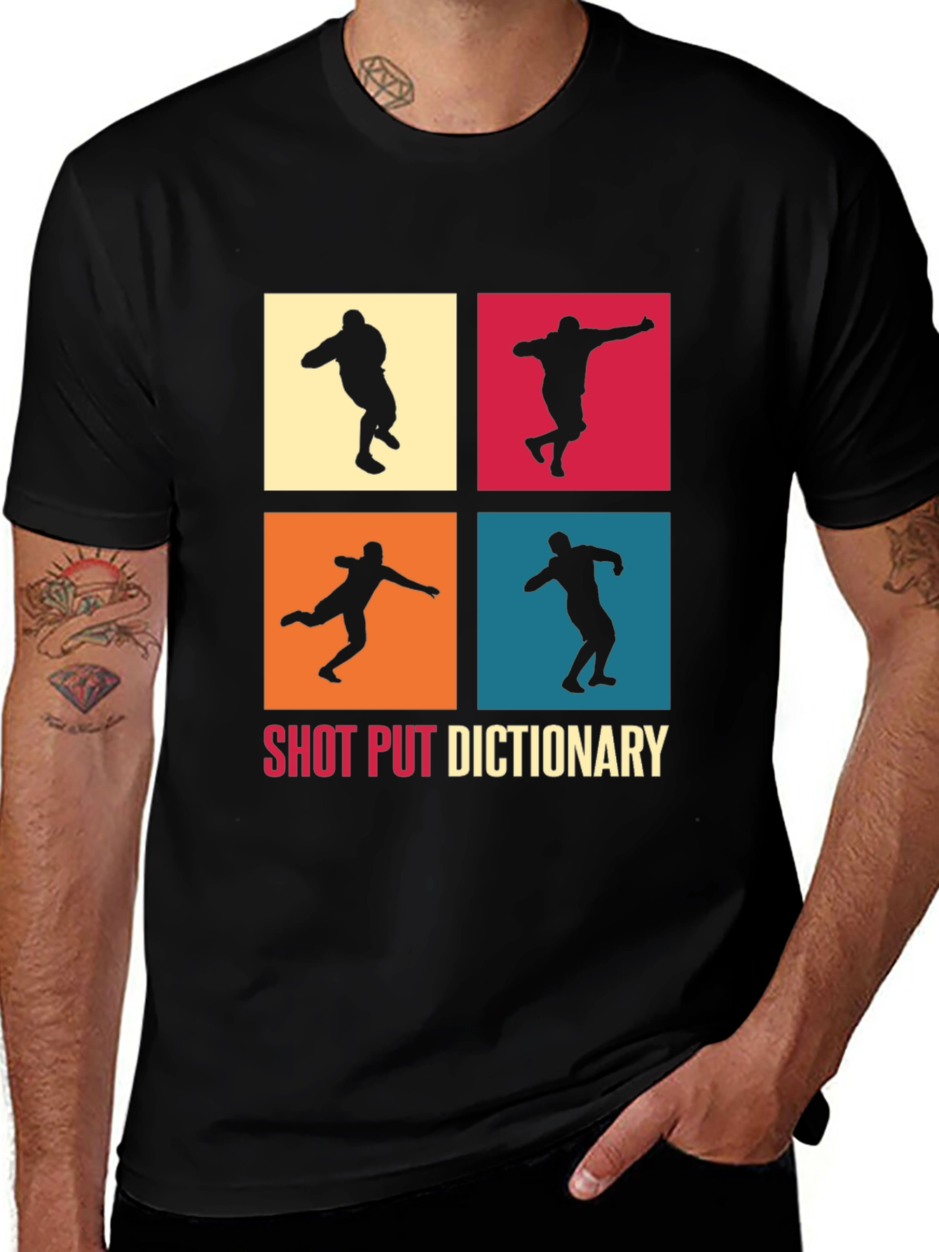Variant 24 of Shot Put Dictionary Graphic T-Shirt