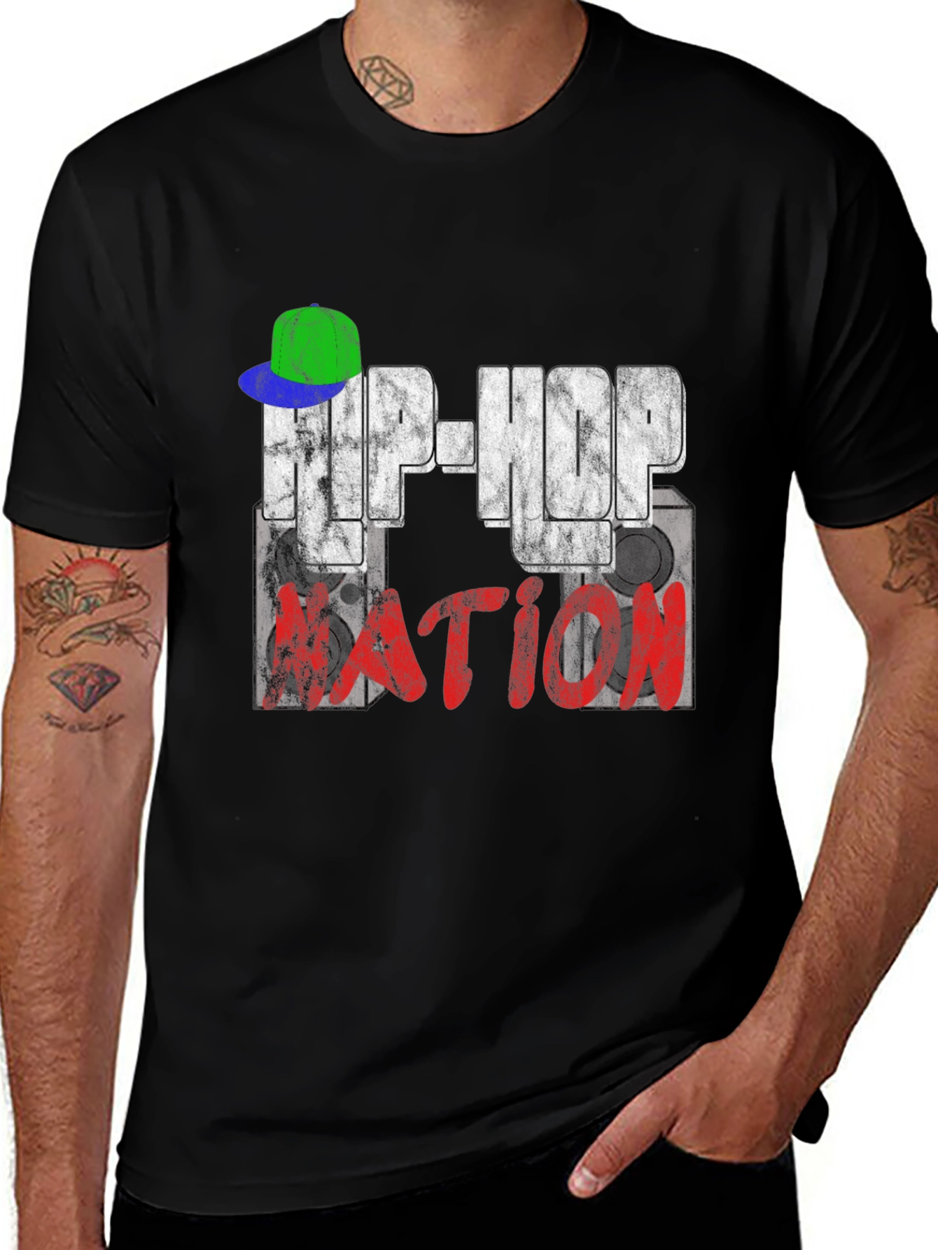 Variant 20 of Hip-Hop Nation Graphic T-Shirt