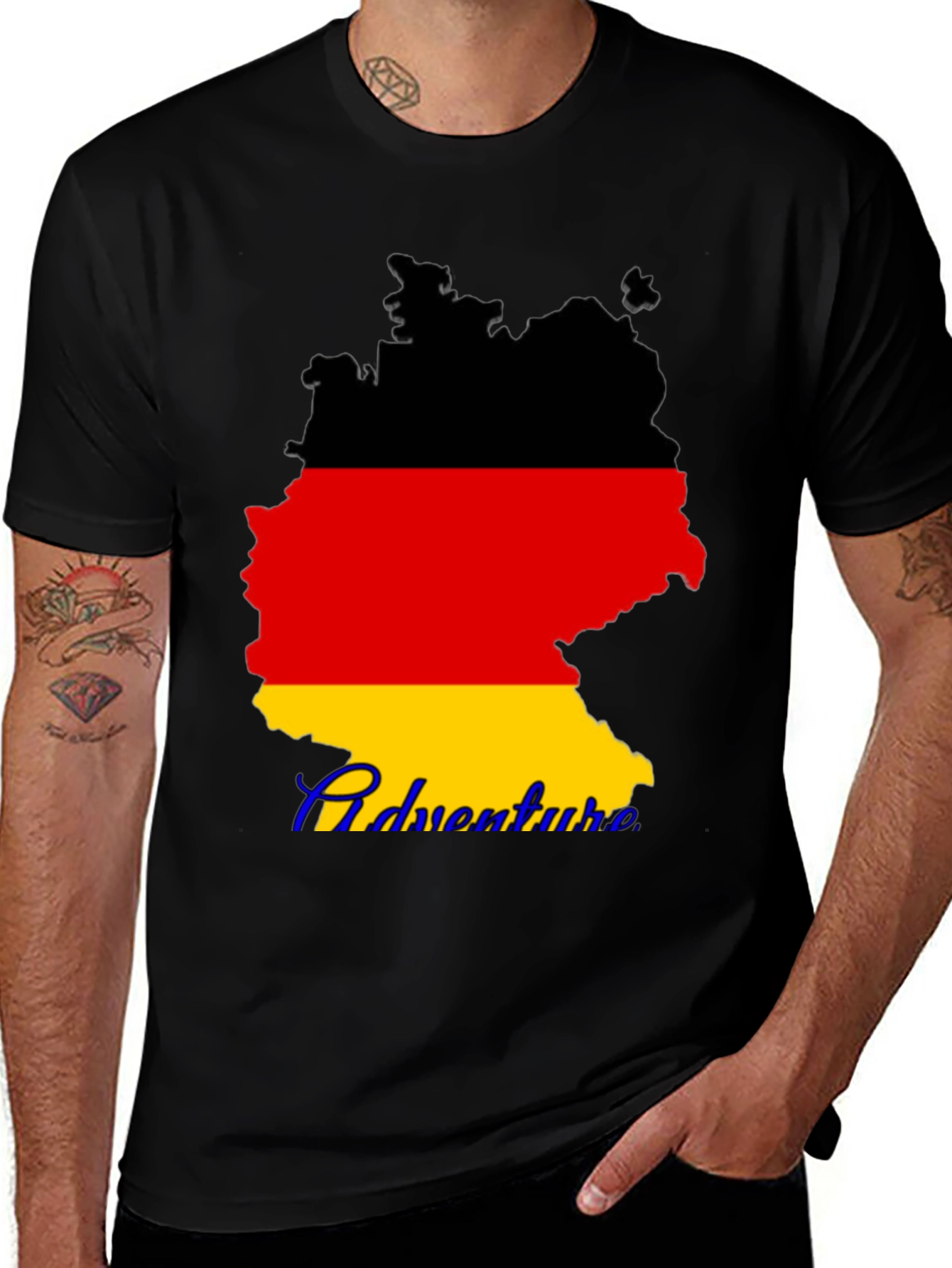 Germany Flag Adventure T-Shirt