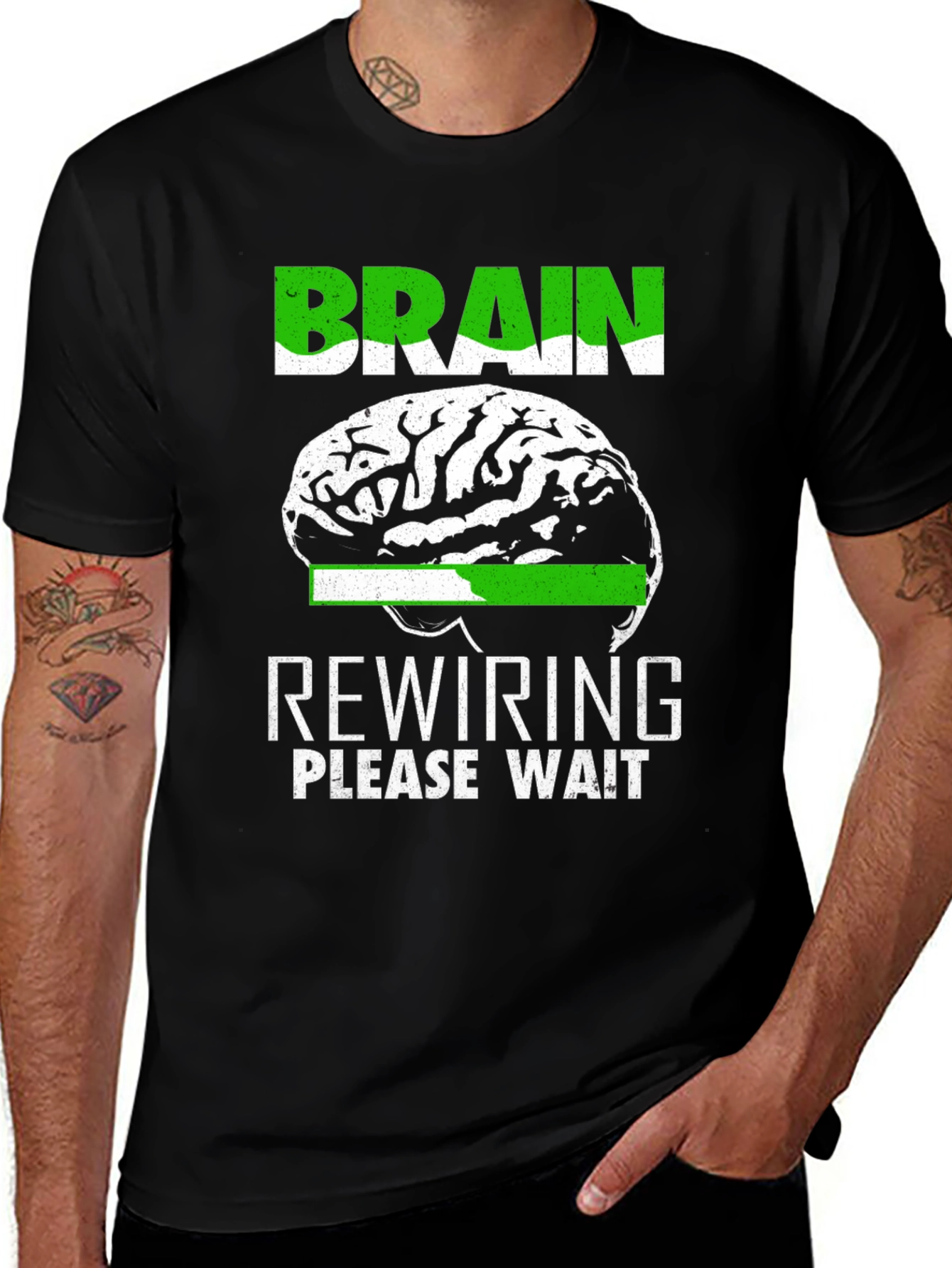 Variant 27 of Brain Rewiring T-Shirt - Funny Sarcastic Tee