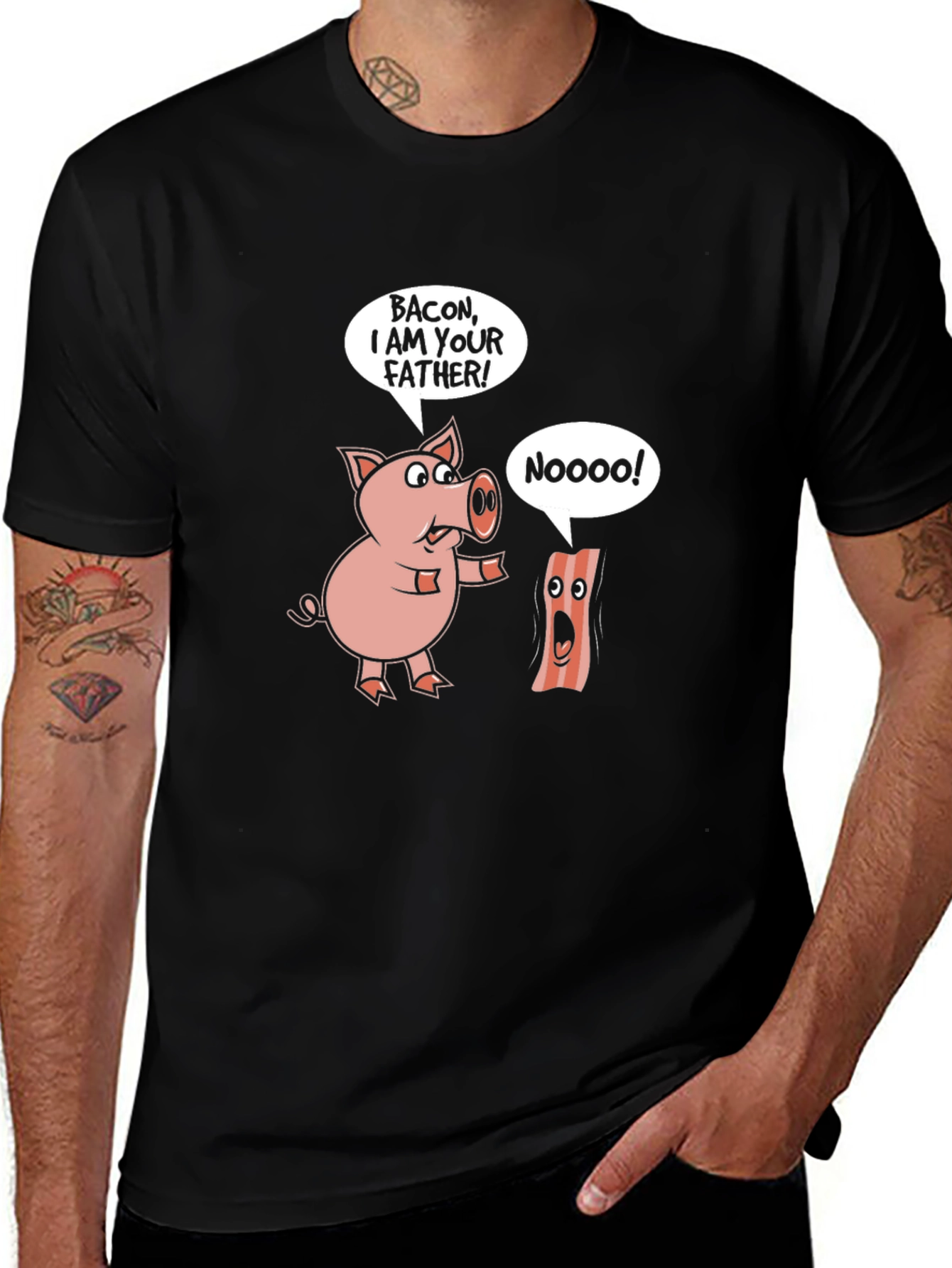 Variant 11 of Bacon I Am Your Father T-Shirt