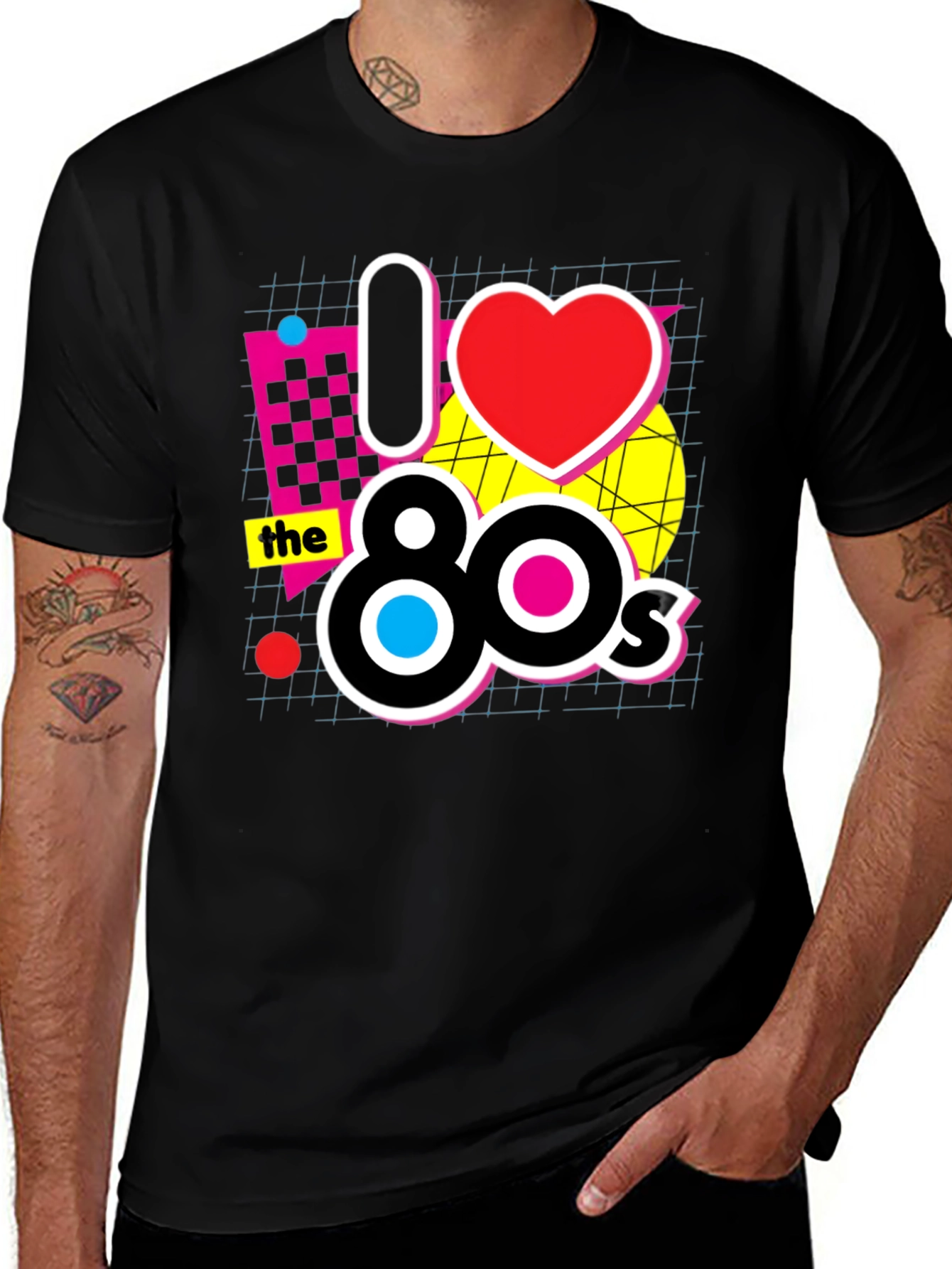 I Love the 80s Retro Graphic T-Shirt