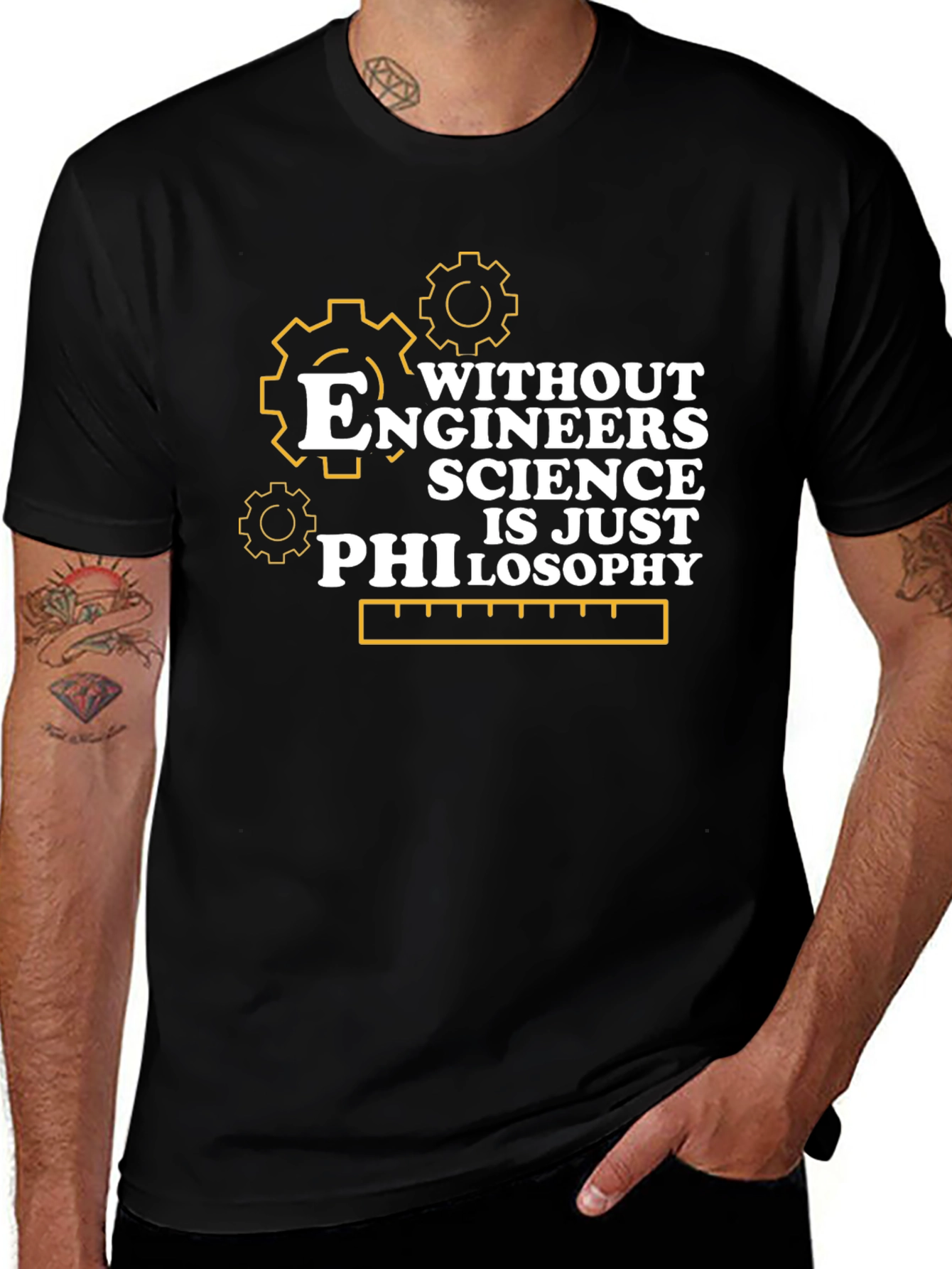 Variant 17 of Engineer Humor T-Shirt - Science & Philosophy Tee