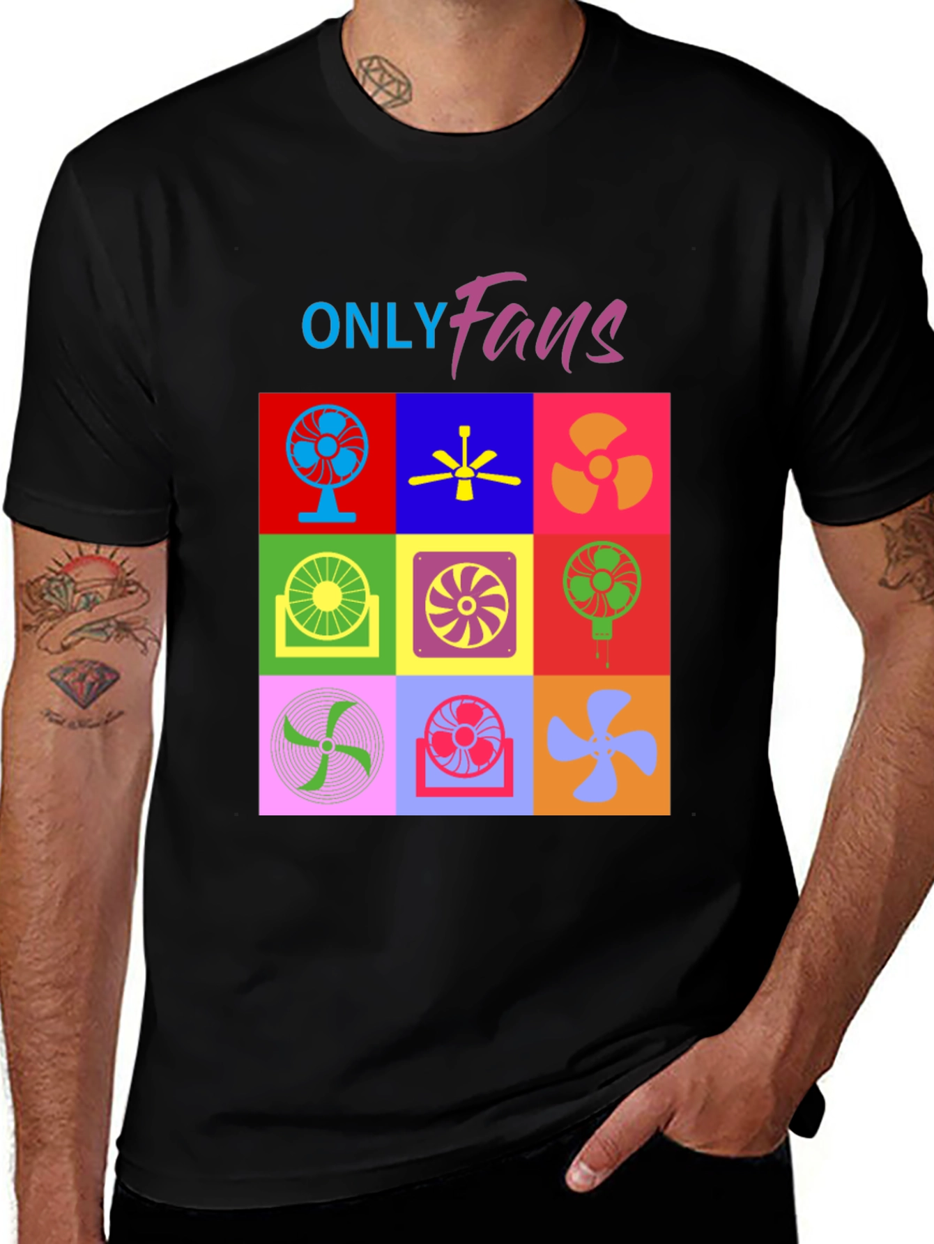 Only Fans T-Shirt - Pop Art Graphic Tee