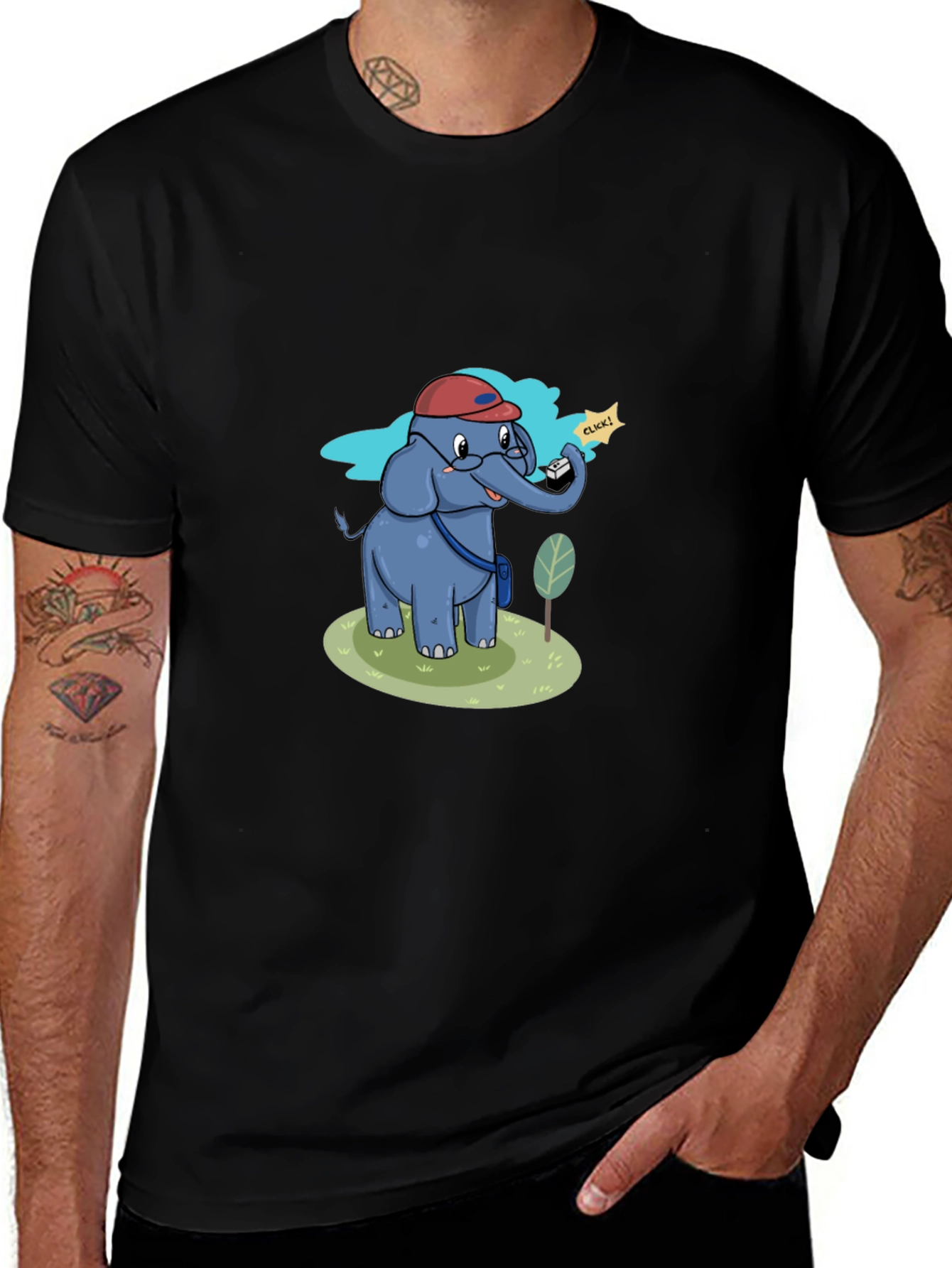 Elephant Tourist T-Shirt