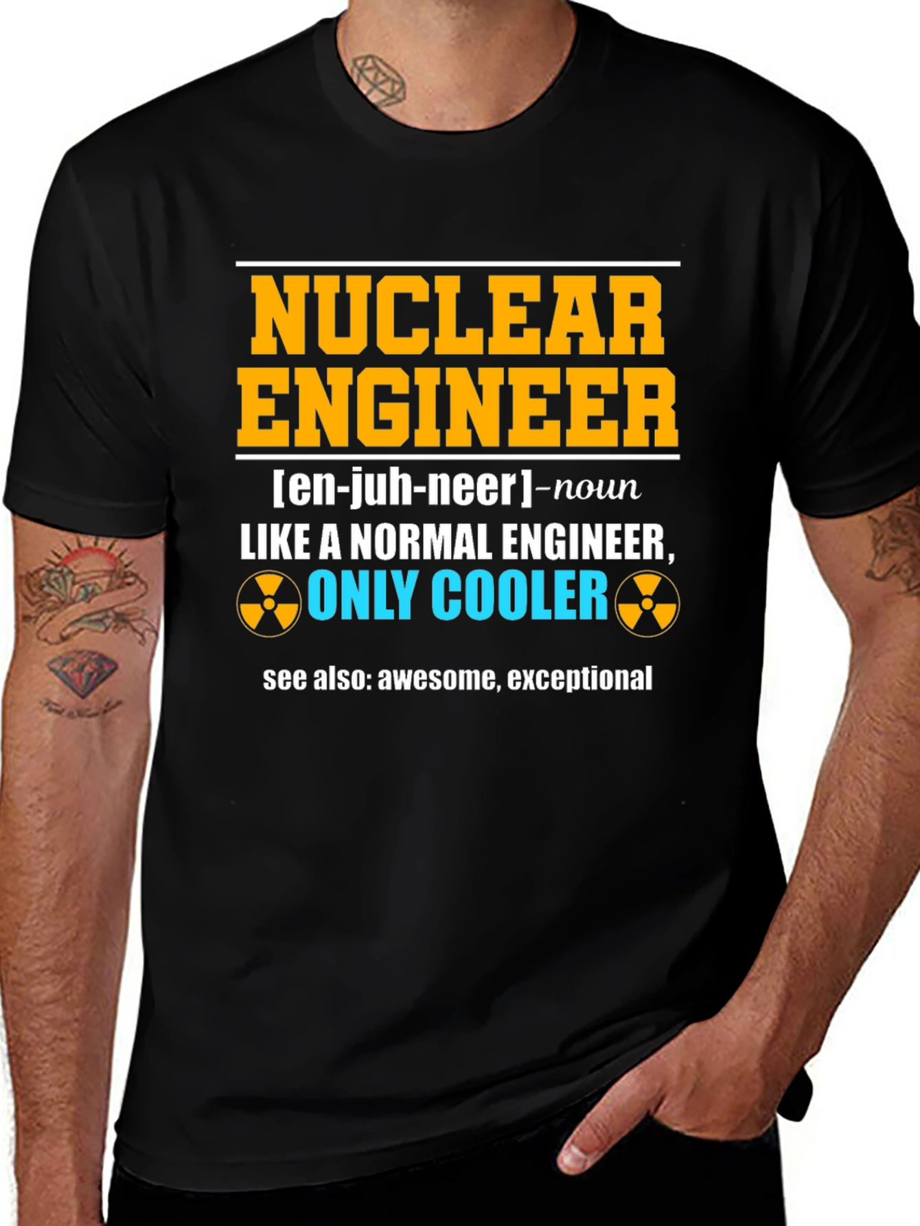 Variant 14 of Nuclear Engineer Funny T-Shirt