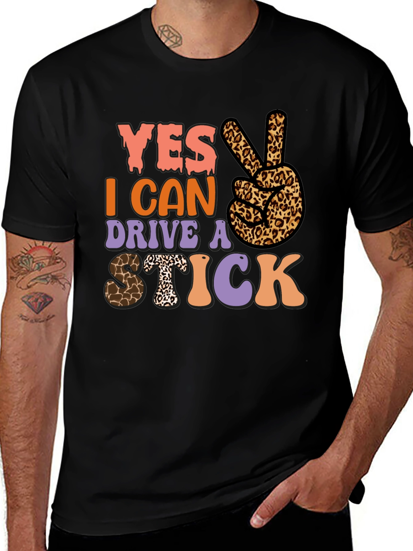 Variant 19 of Yes I Can Drive a Stick T-Shirt
