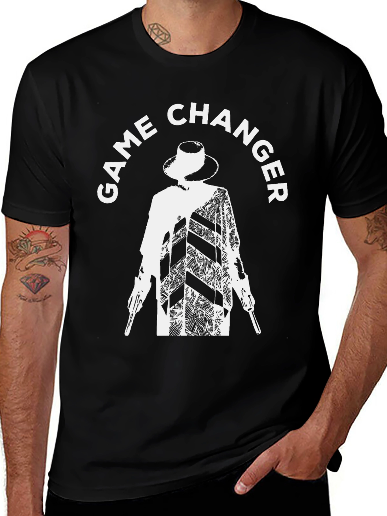 Variant 26 of Game Changer Graphic T-Shirt - Western Style