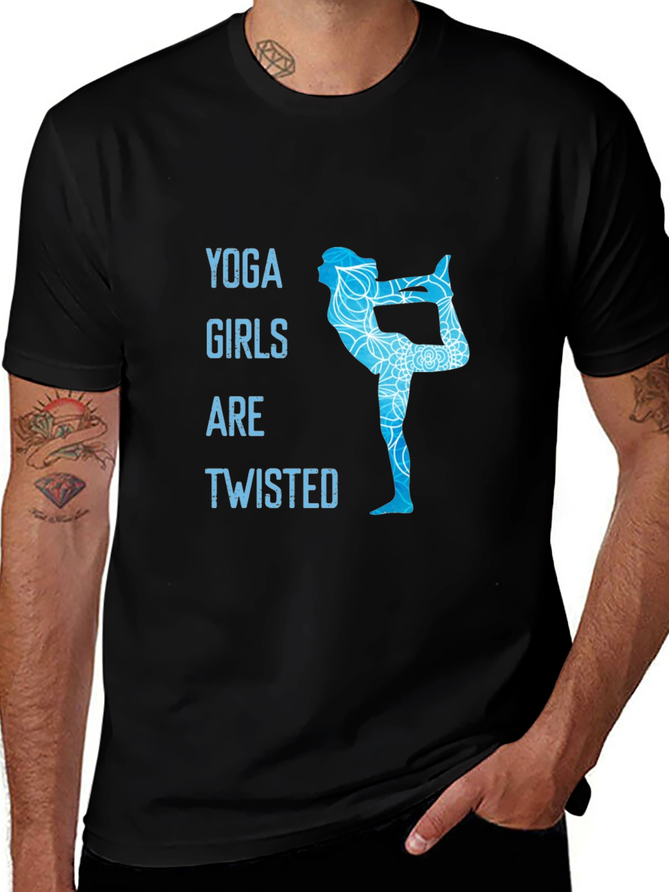 Variant 2 of Yoga Girls Twisted Graphic Tee
