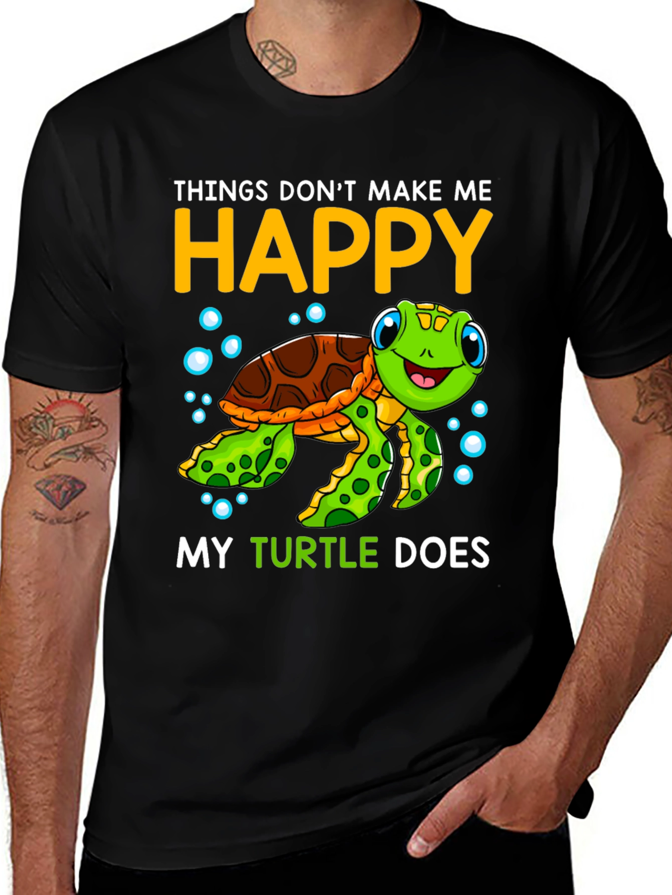 Variant 4 of My Turtle Makes Me Happy T-Shirt