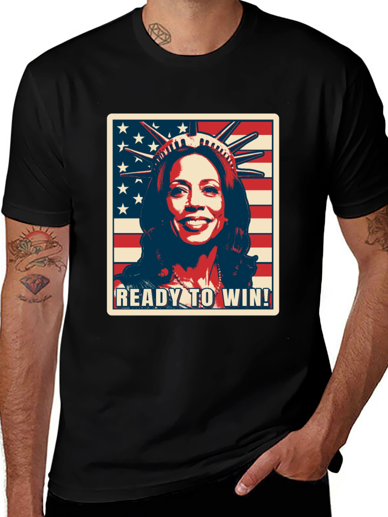Kamala Harris Ready to Win T-Shirt