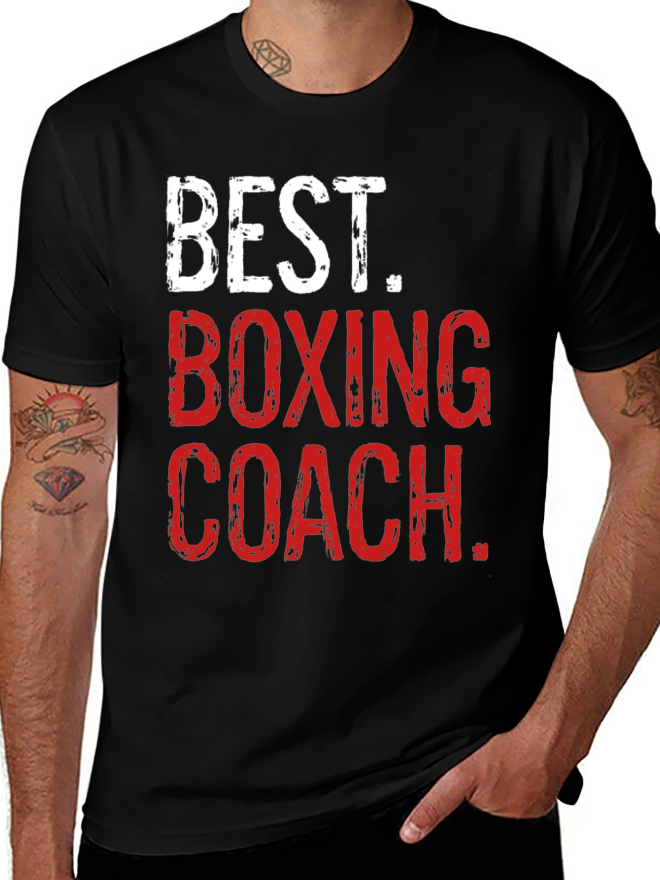 Variant 15 of Best Boxing Coach Graphic T-Shirt