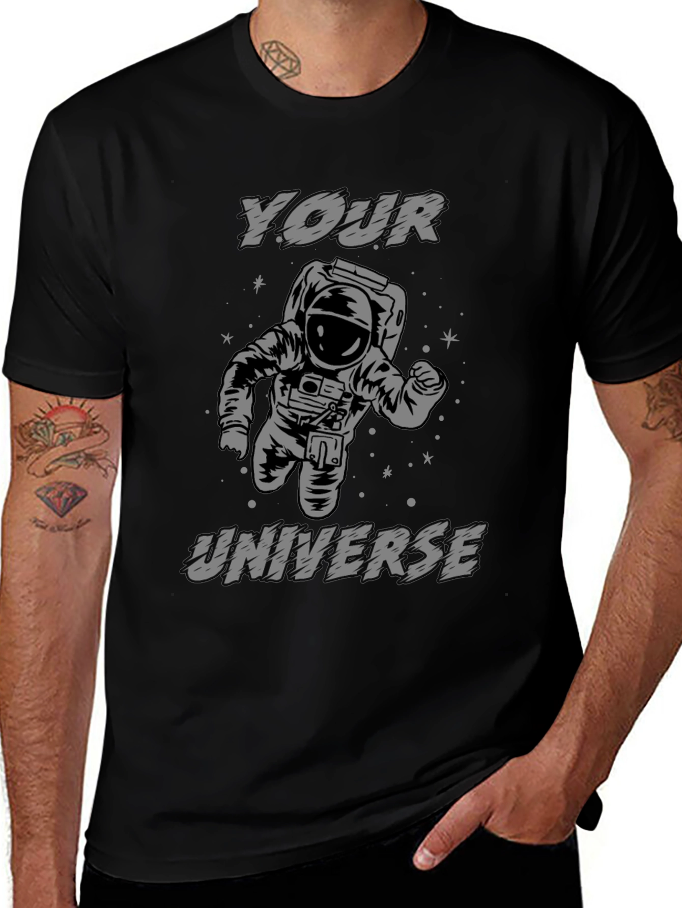 Variant 9 of Your Universe Astronaut Graphic T-Shirt