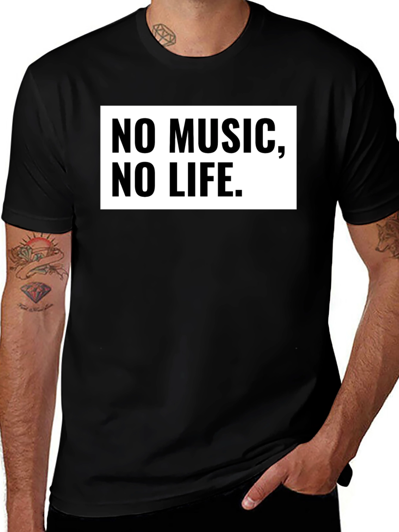 Variant 10 of No Music No Life Graphic Tee