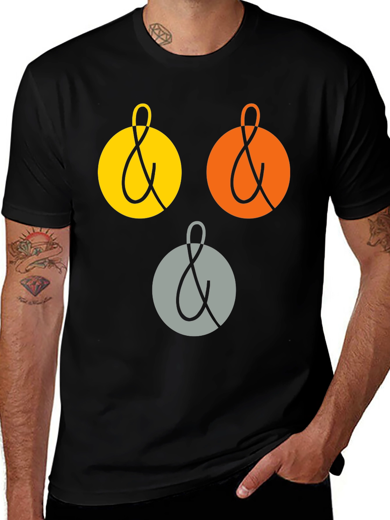 Variant 27 of Fun Ampersand Graphic Tee